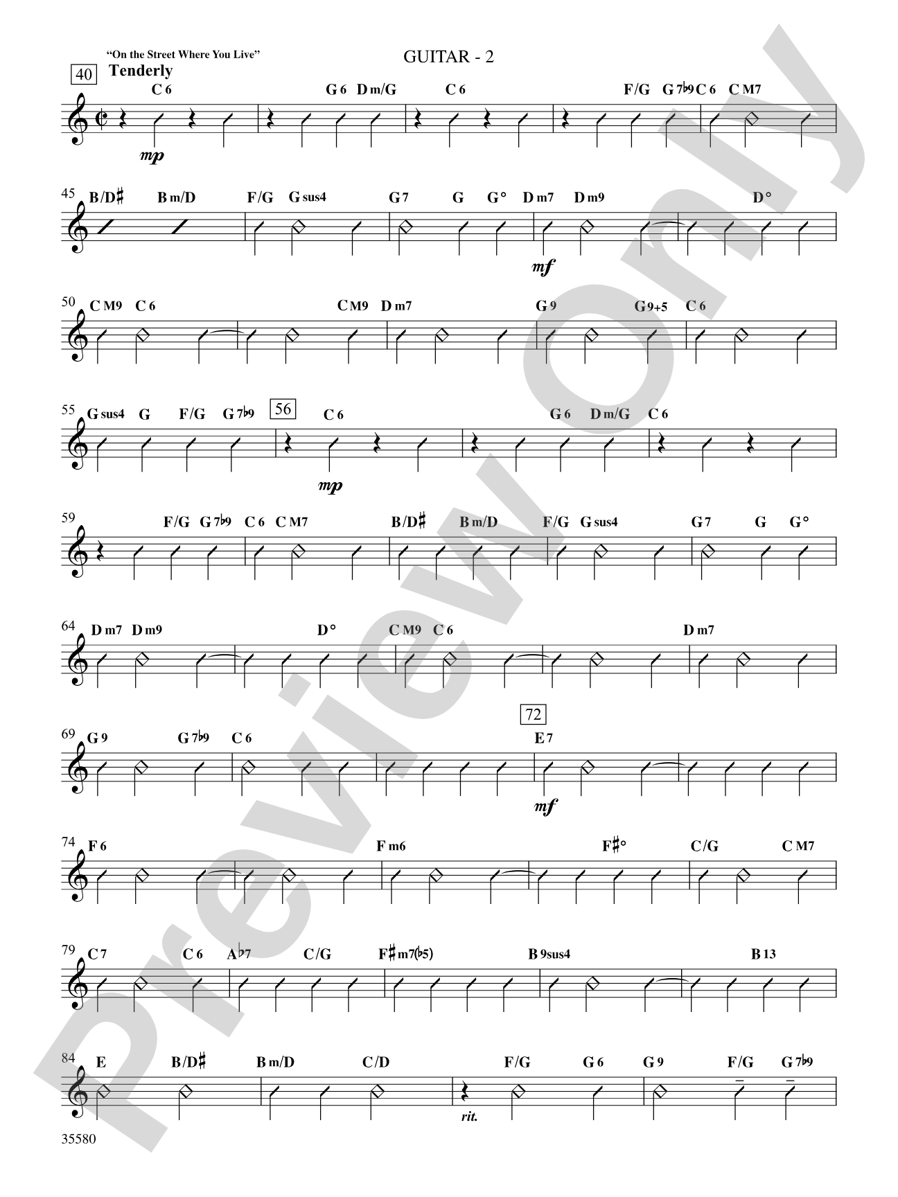 My Fair Lady: Guitar: Choral SoundPax