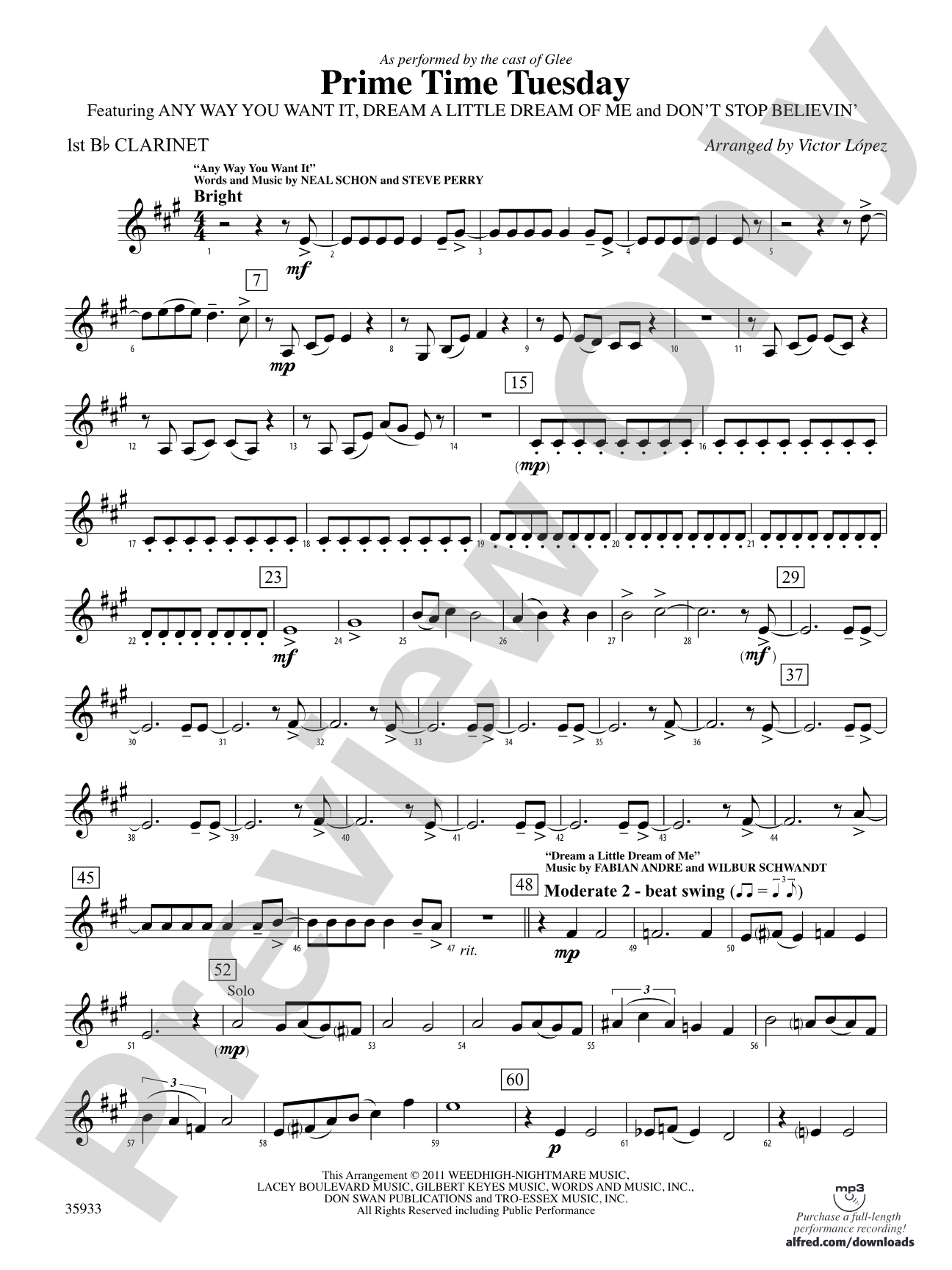 Prime Time Tuesday: 1st B-flat Clarinet