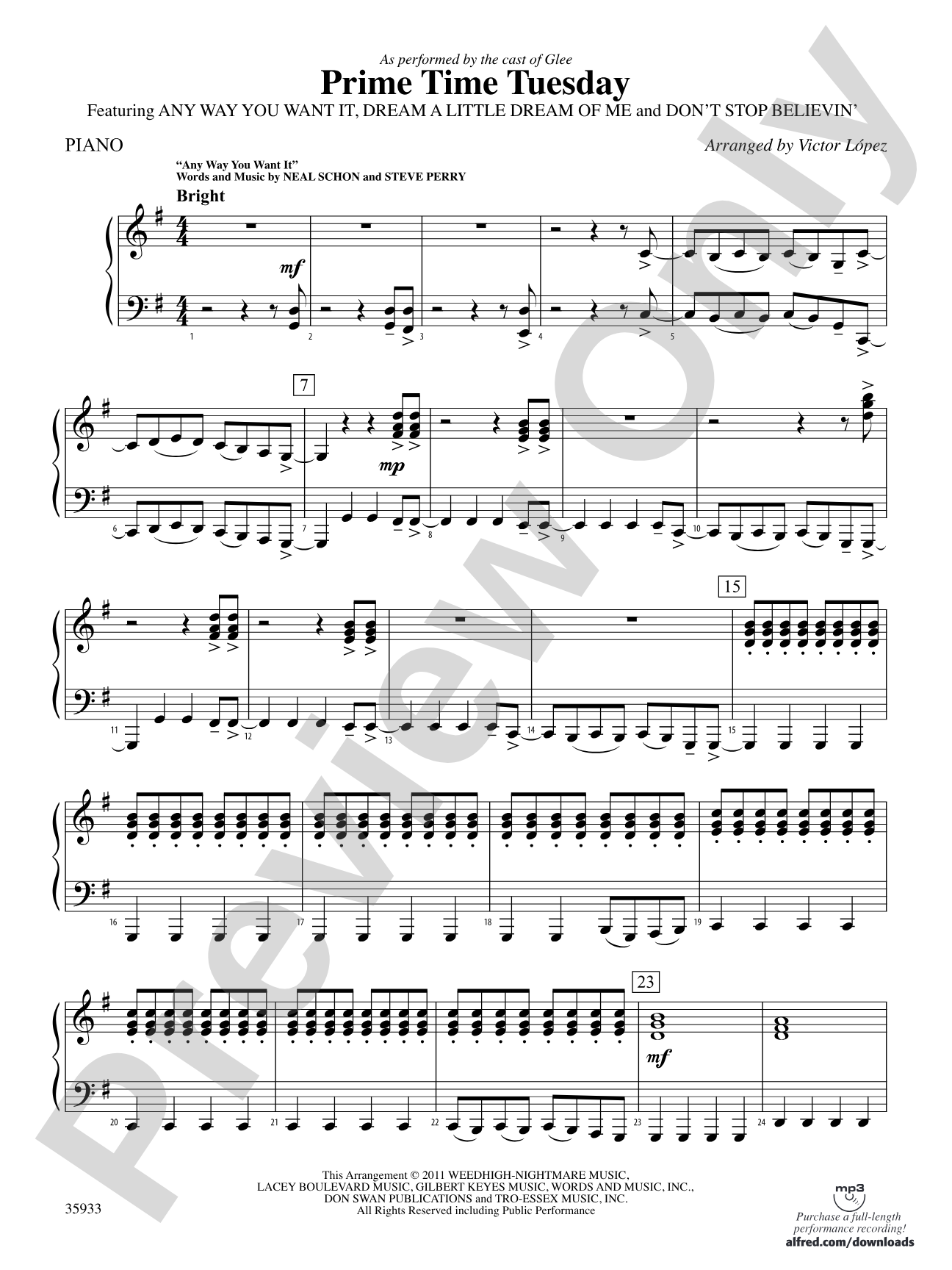 Prime Time Tuesday: Piano Accompaniment