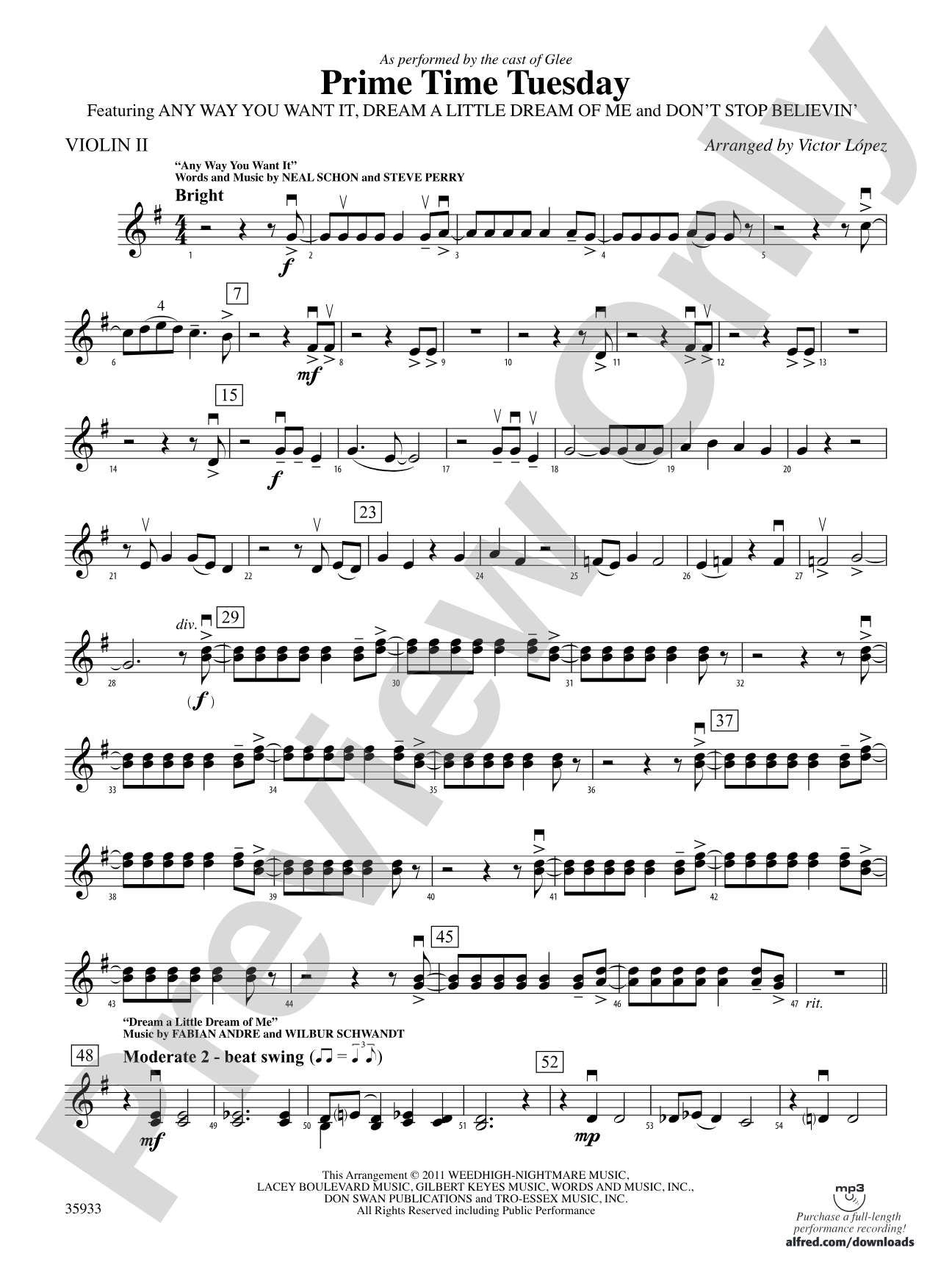 Prime Time Tuesday: 2nd Violin