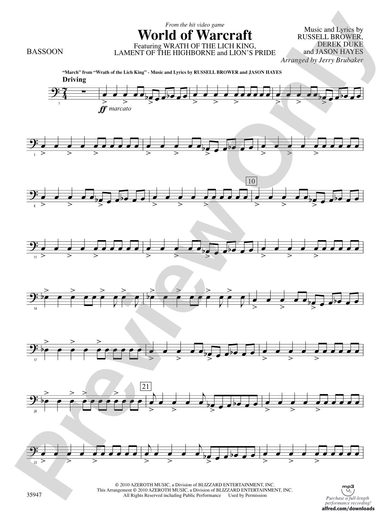 World of Warcraft: Bassoon