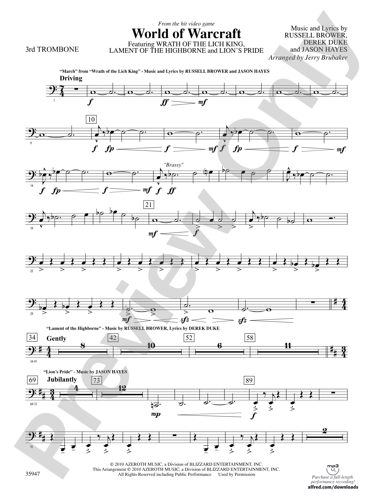 World of Warcraft: 3rd Trombone