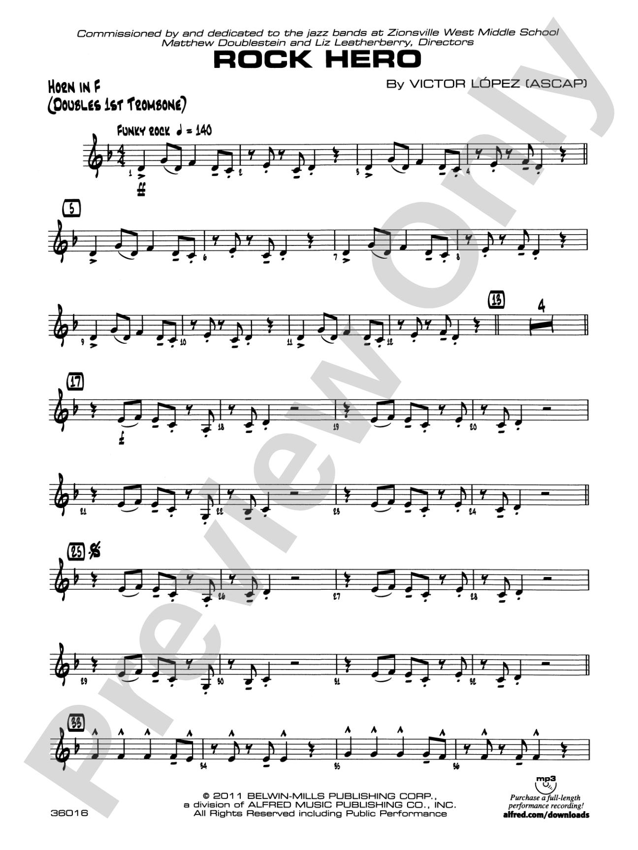 Rock Hero: 1st F Horn