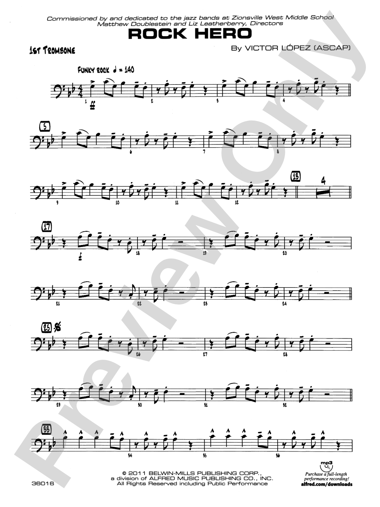 Rock Hero: 1st Trombone