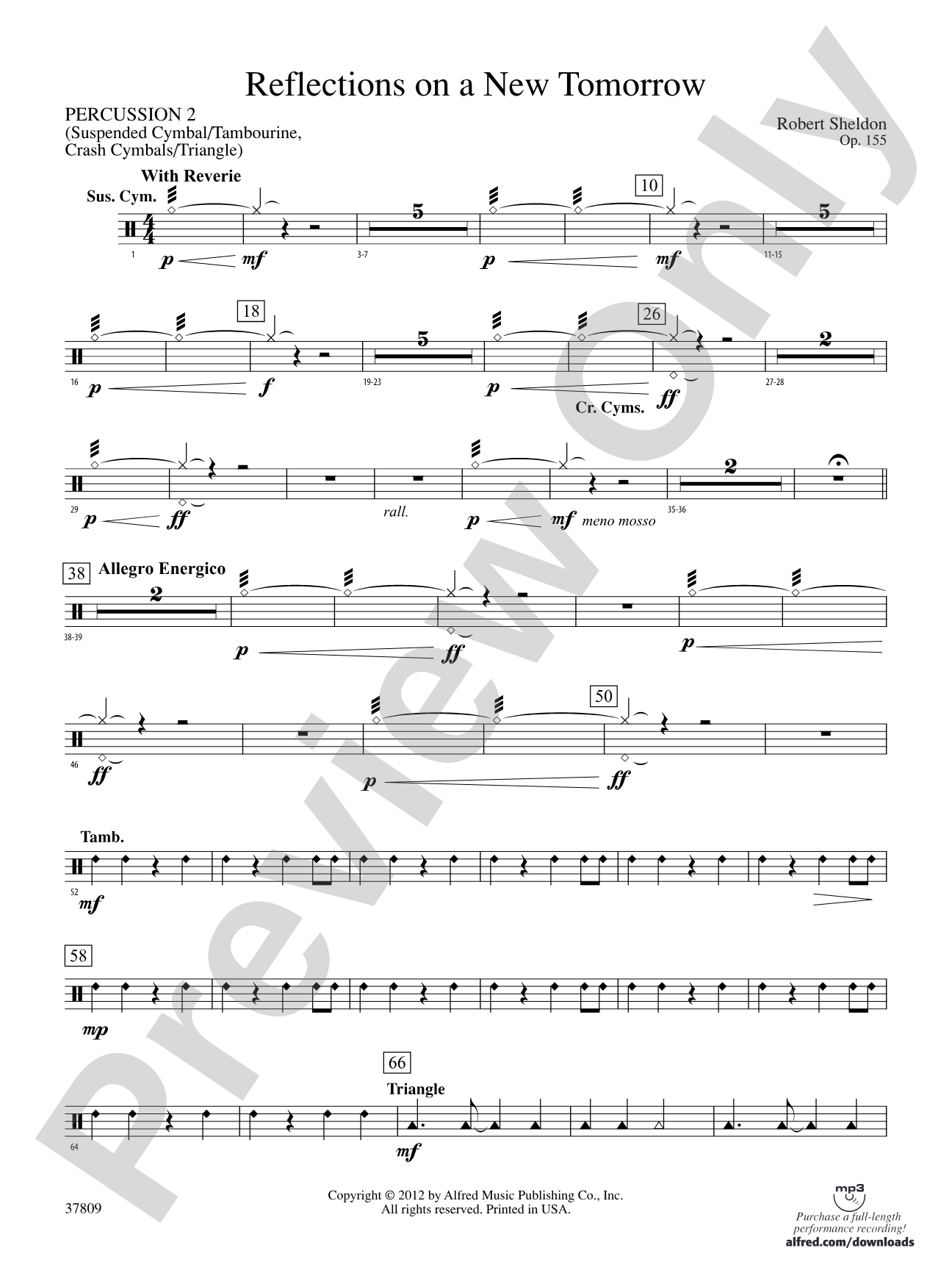 Reflections on a New Tomorrow: 2nd Percussion