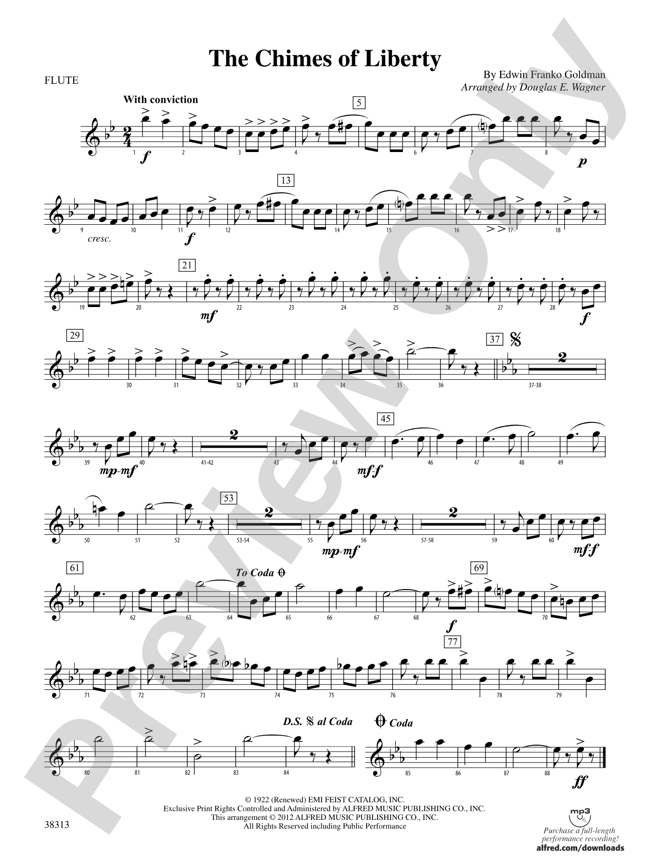 The Chimes of Liberty: Flute