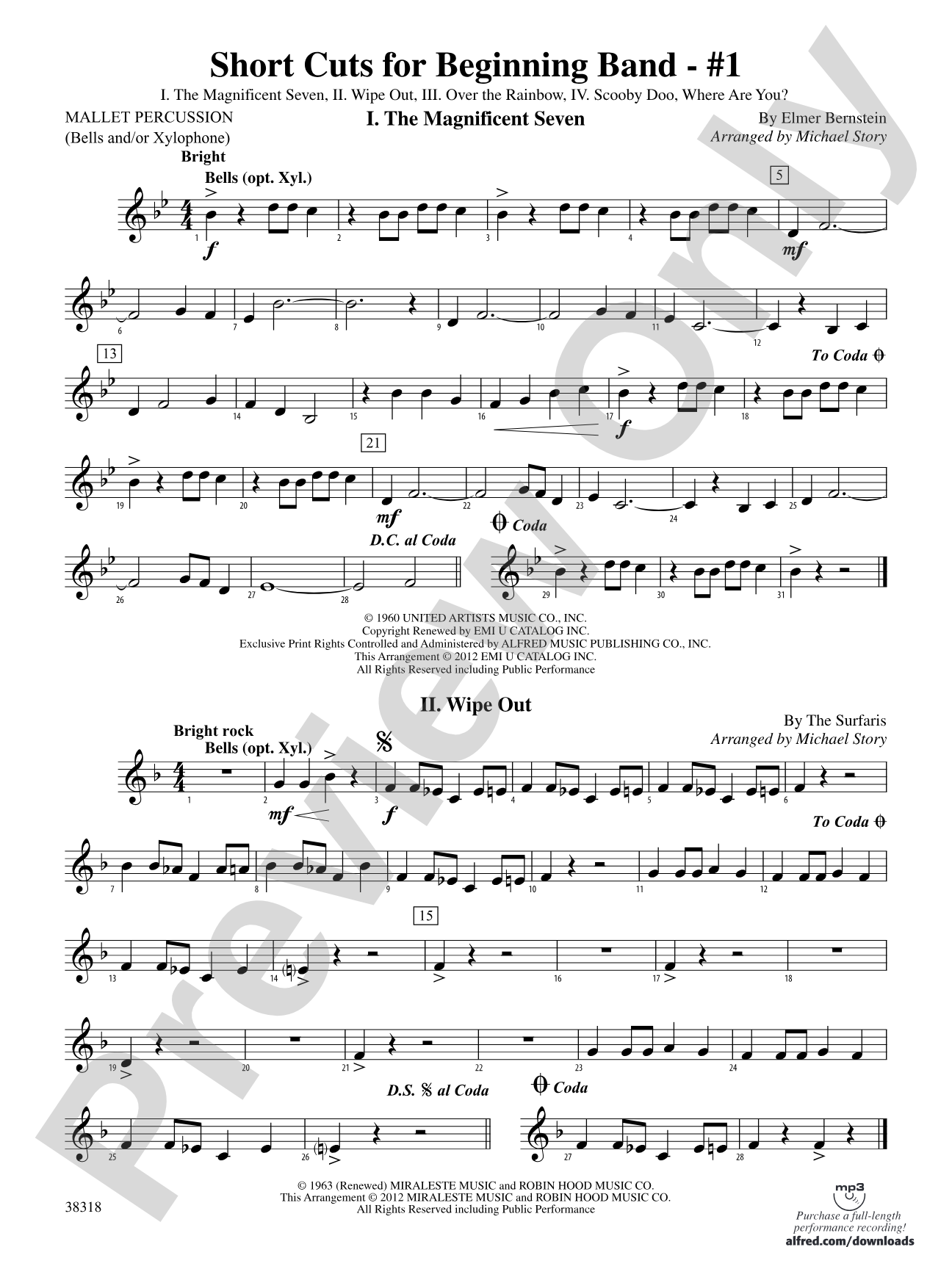 Short Cuts for Beginning Band -- #1: Mallets