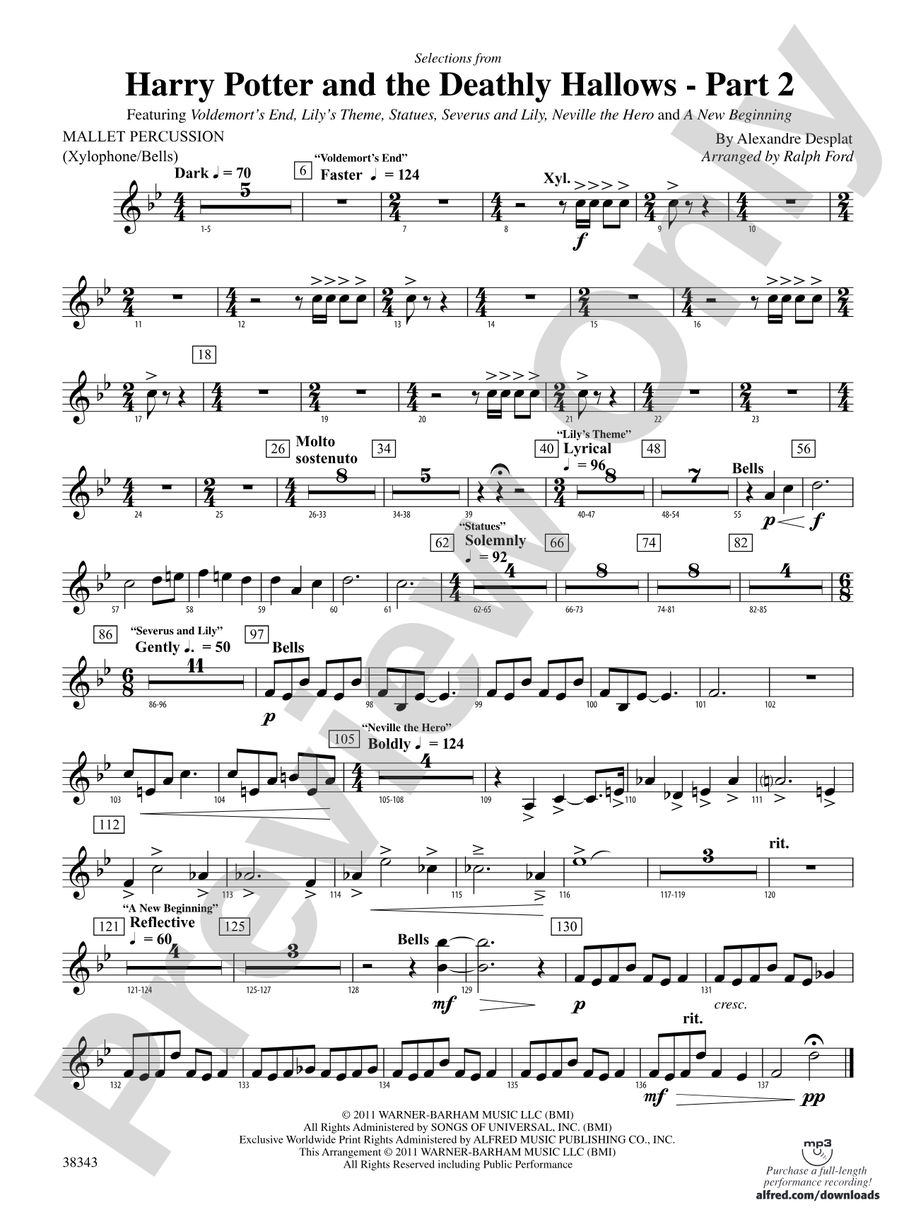 Harry Potter and the Deathly Hallows, Part 2, Selections from: Mallets