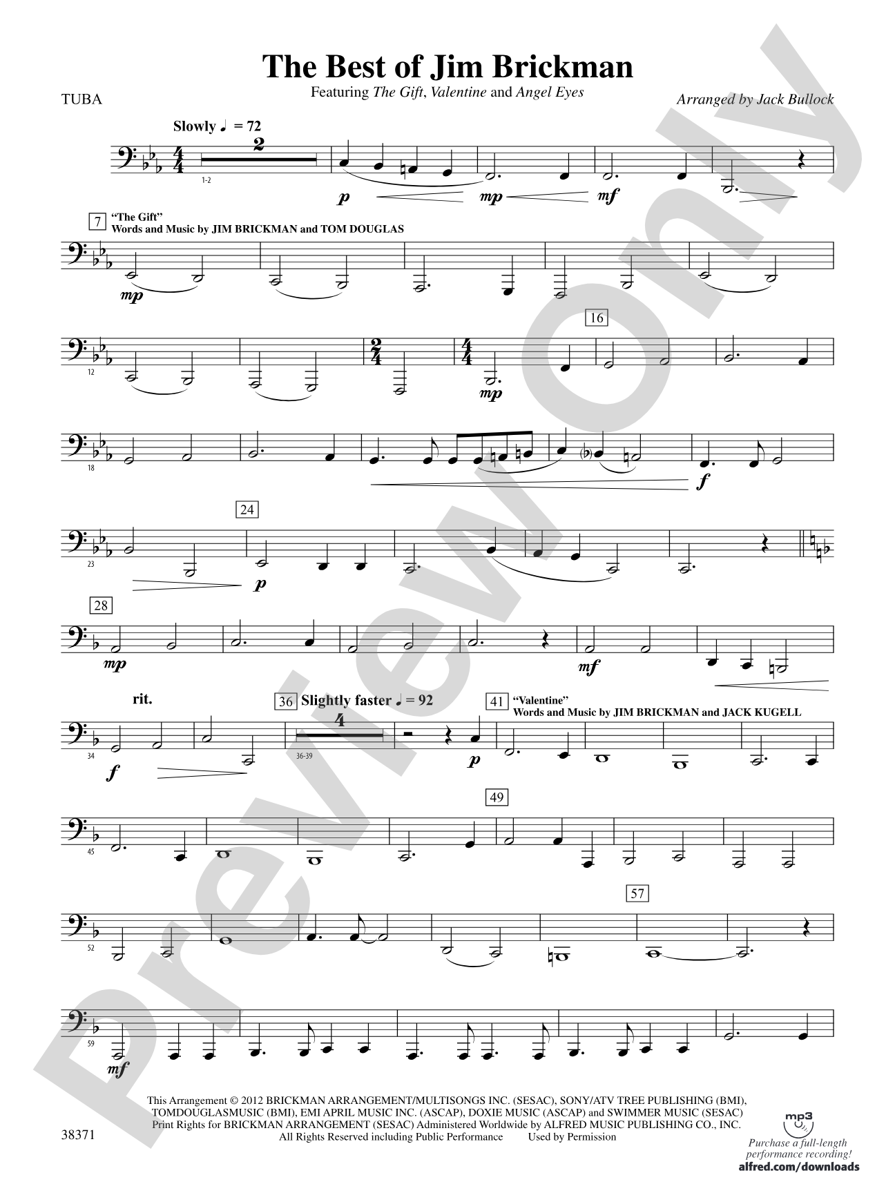 The Best of Jim Brickman: Tuba
