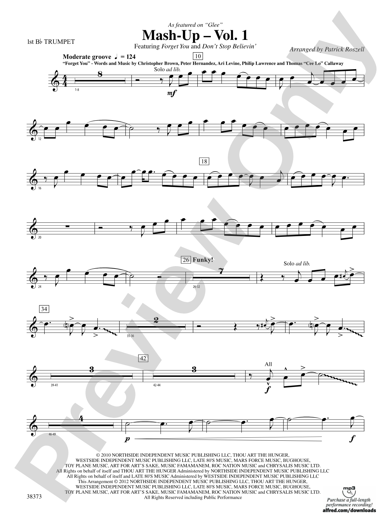 Mash-Up – Vol. 1: 1st B-flat Trumpet