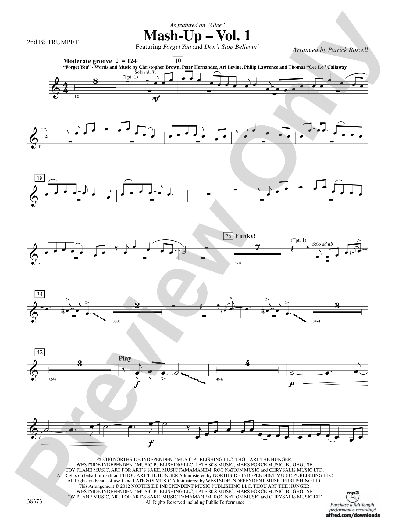 Mash-Up – Vol. 1: 2nd B-flat Trumpet