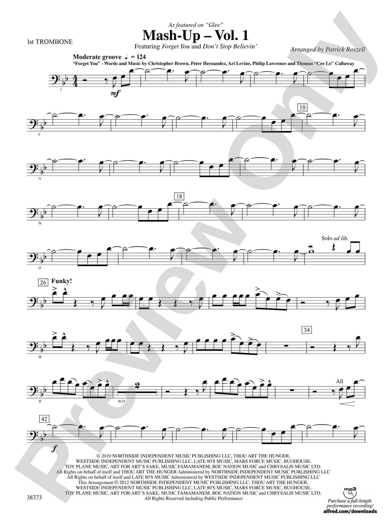 Mash-Up – Vol. 1: 1st Trombone