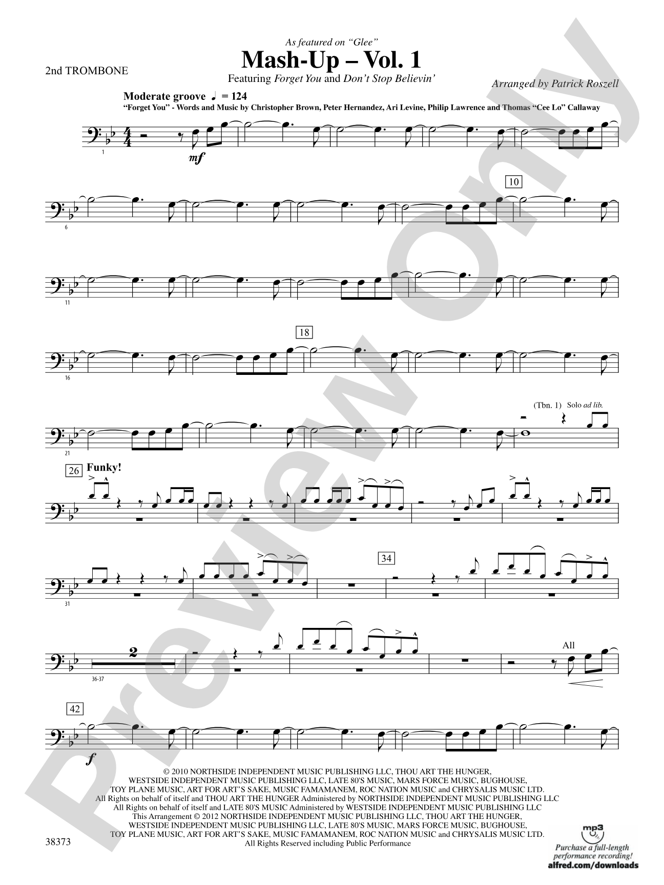 Mash-Up – Vol. 1: 2nd Trombone