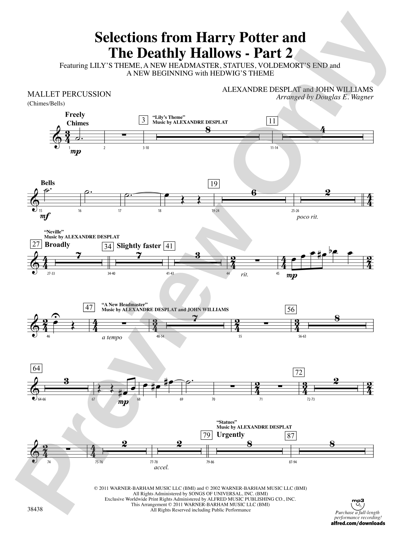 Harry Potter and the Deathly Hallows, Part 2, Selections from: Mallets