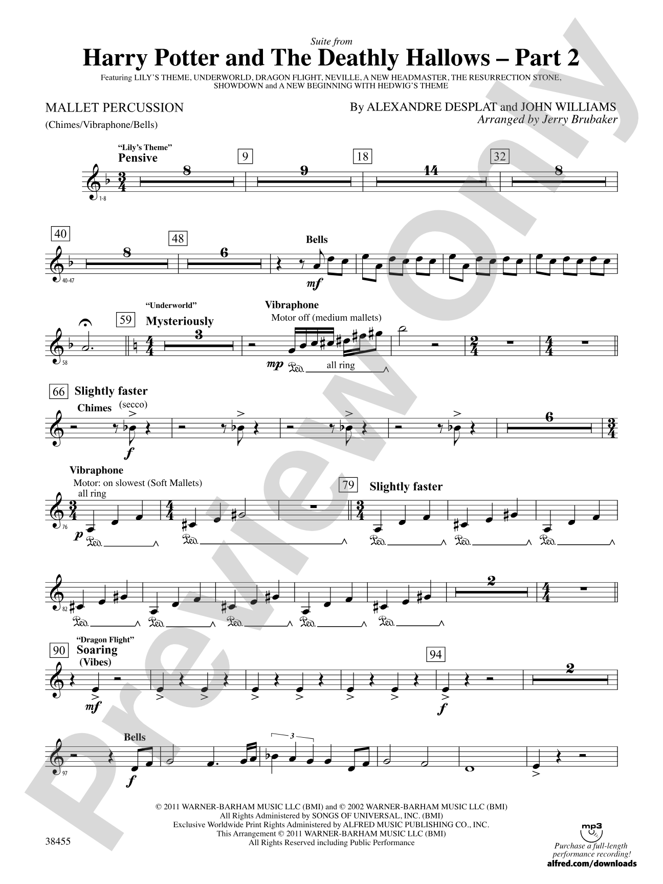 Harry Potter and the Deathly Hallows, Part 2, Suite from: Mallets