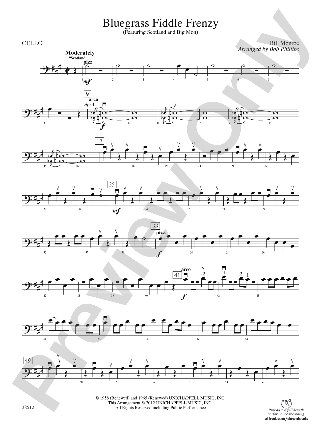 Bluegrass Fiddle Frenzy: Cello