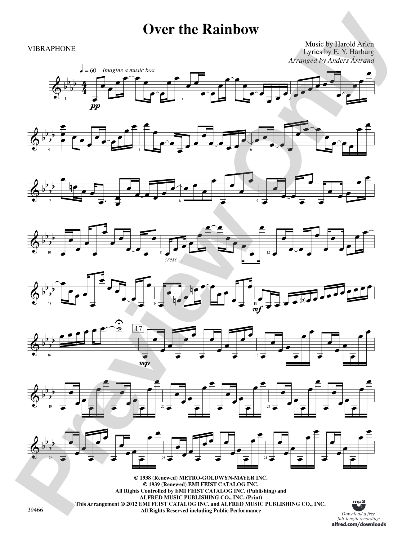 The Wizard of Oz Mallet Collection: Vibraphone