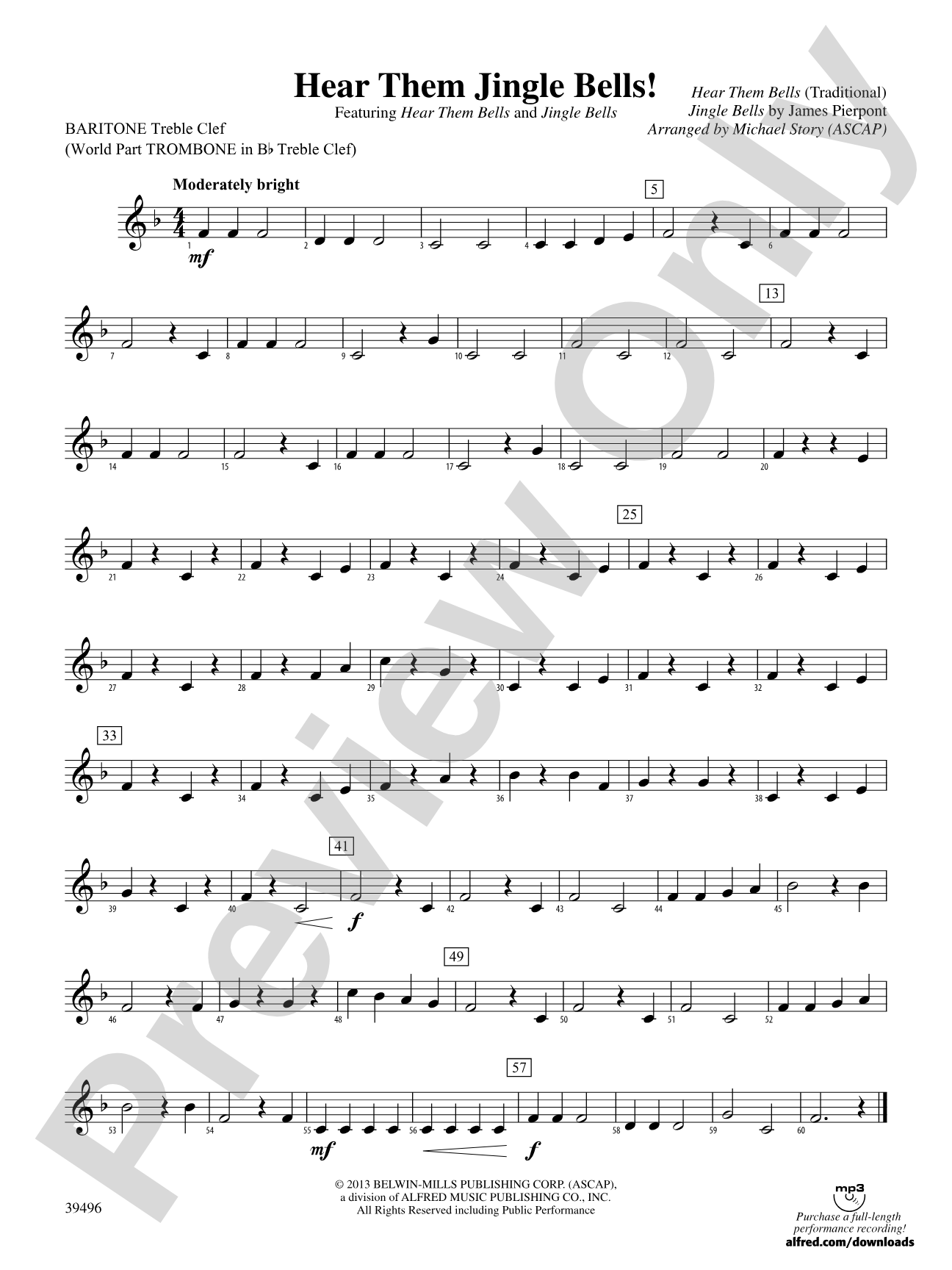 Hear Them Jingle Bells!: Baritone T.C.