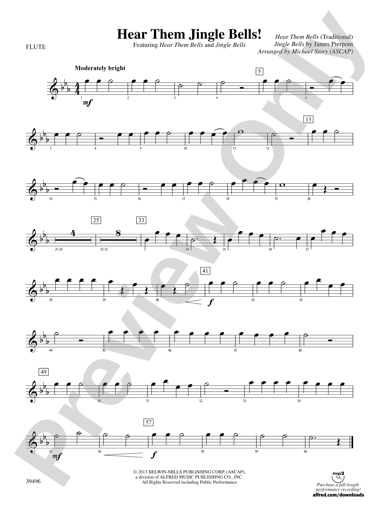 Hear Them Jingle Bells!: Flute