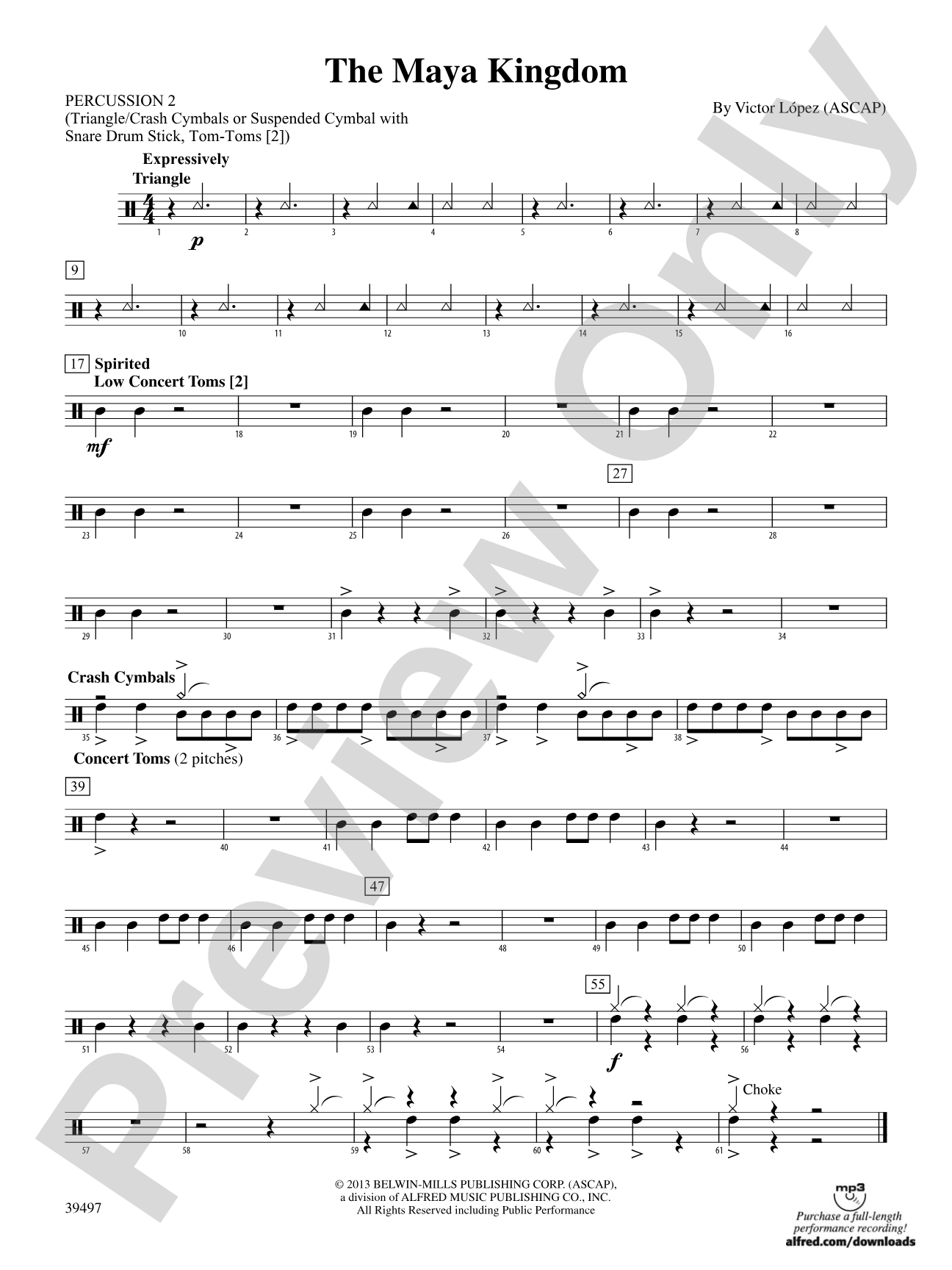 The Maya Kingdom: 2nd Percussion