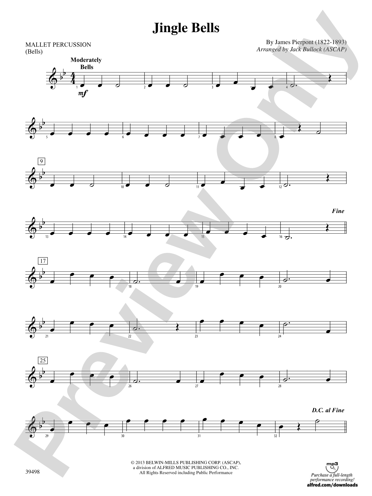 Jingle Bells: Mallets