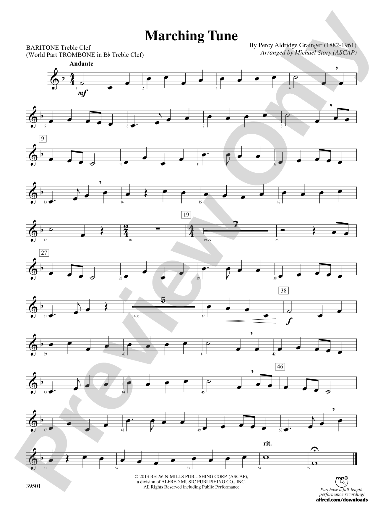 Marching Tune: Baritone T.C.