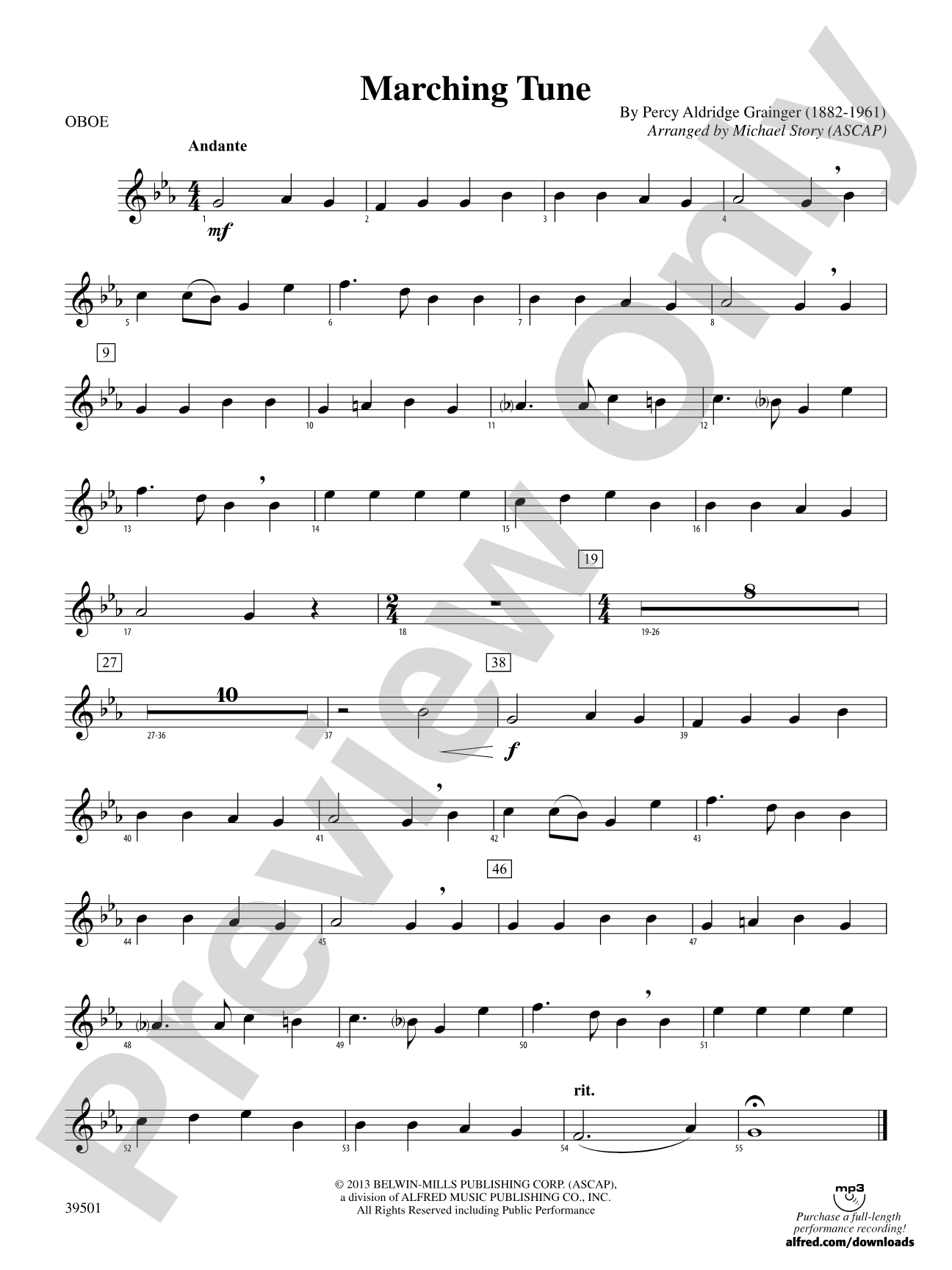 Marching Tune: Oboe