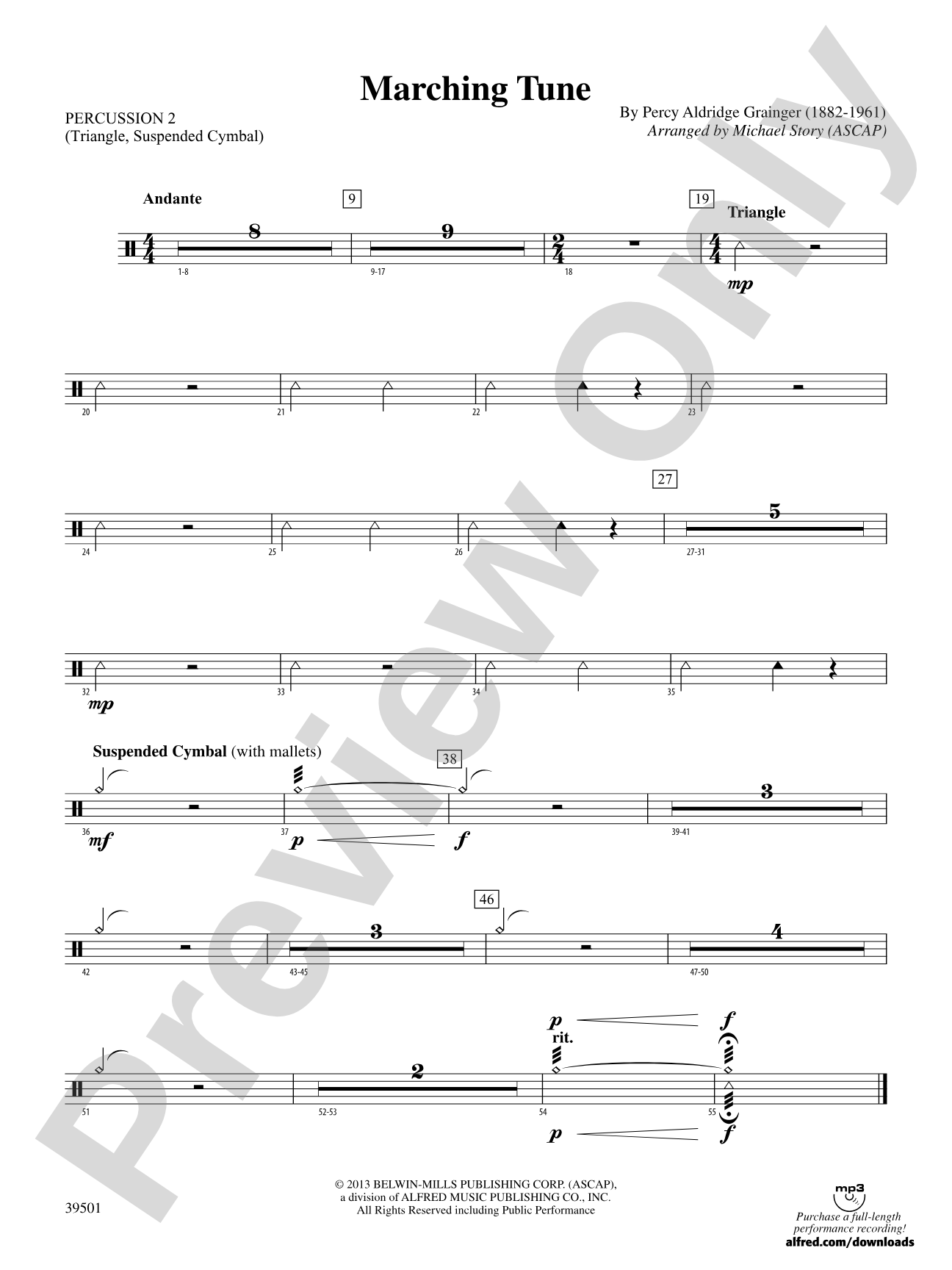 Marching Tune: 2nd Percussion