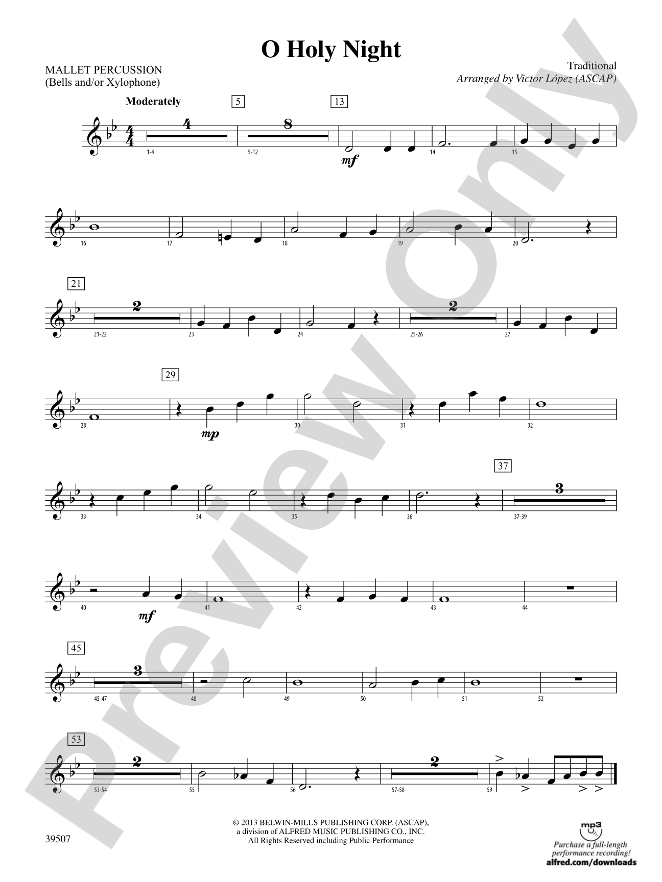 O Holy Night: Mallets