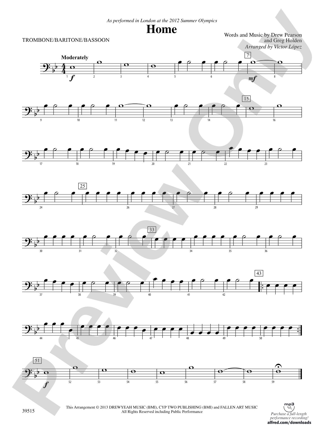 Home: 1st Trombone