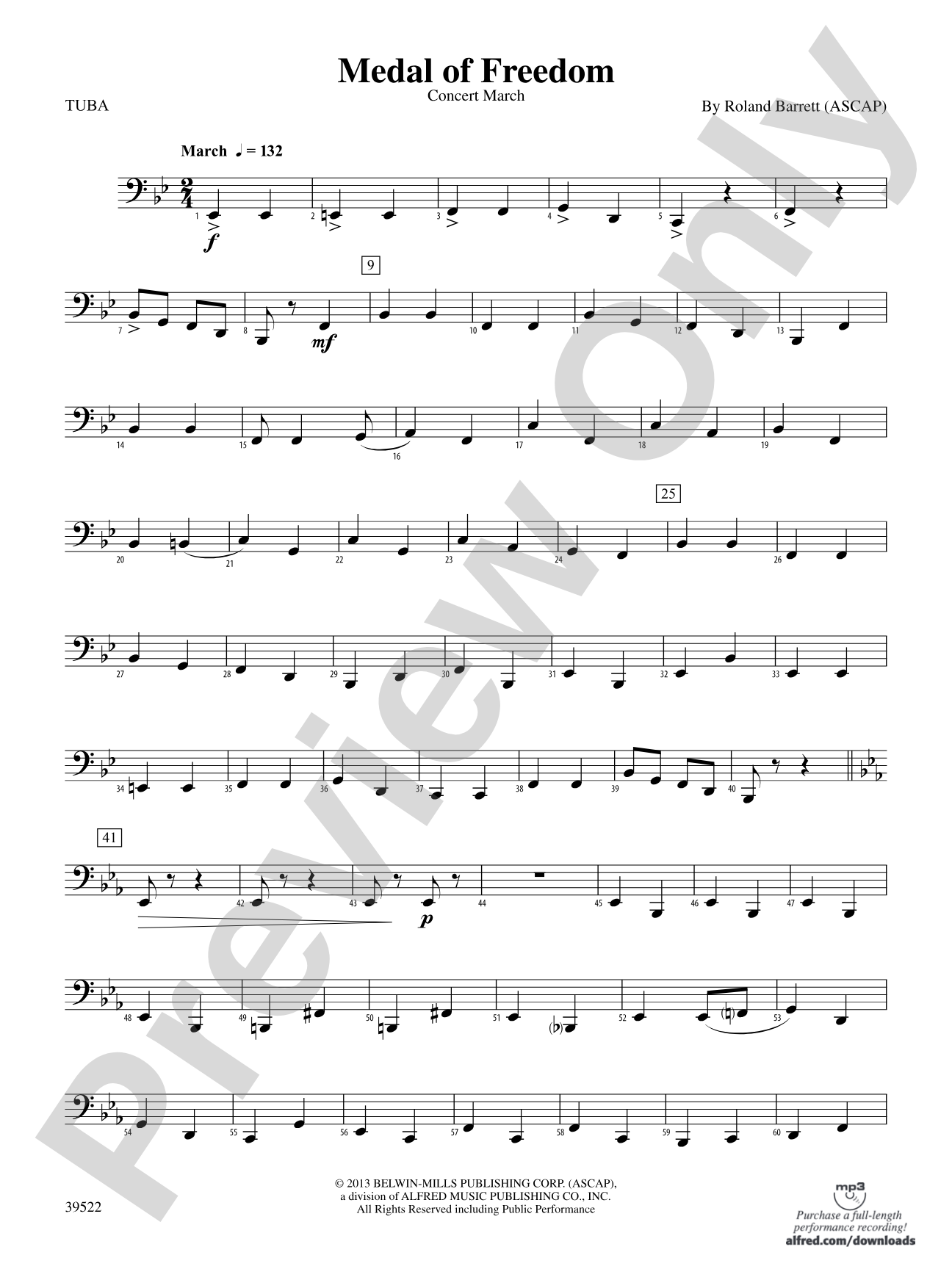 Medal of Freedom: Tuba