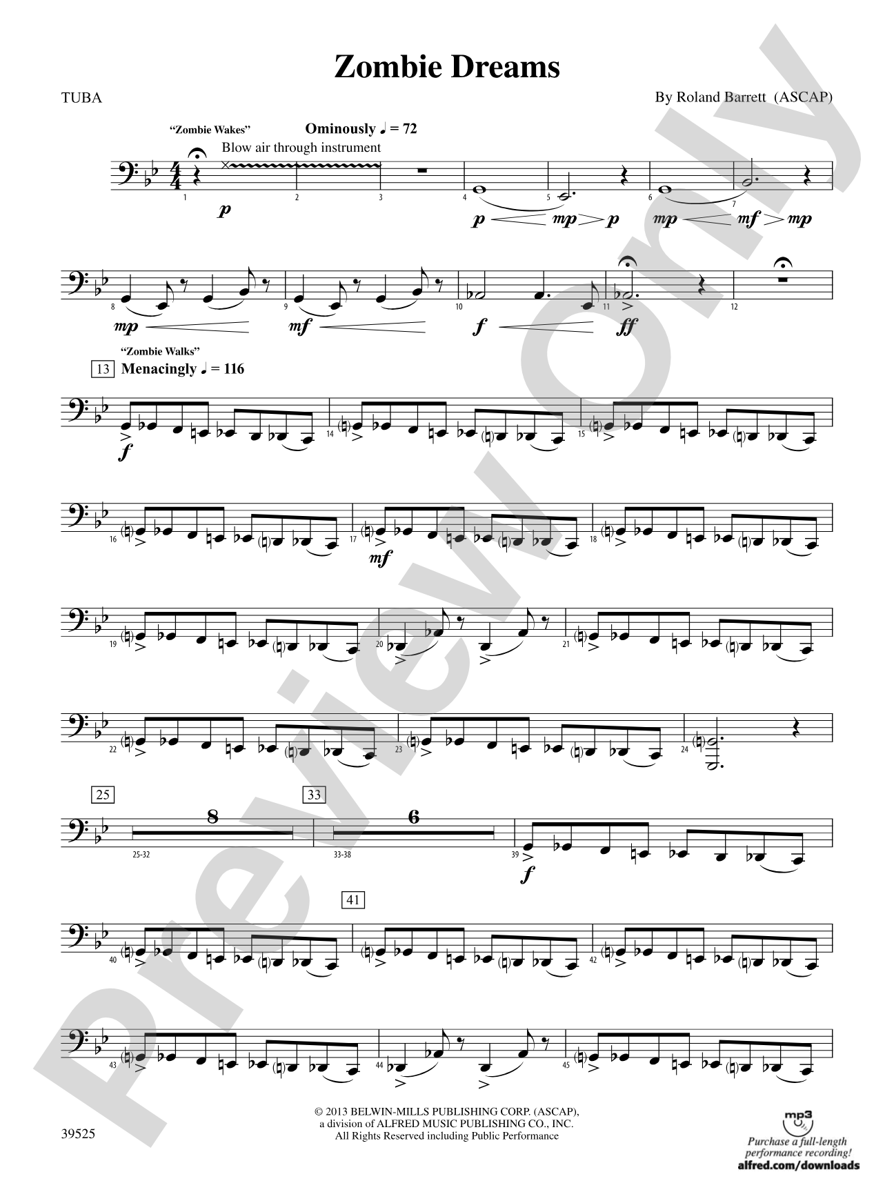 Zombie Dreams: Tuba
