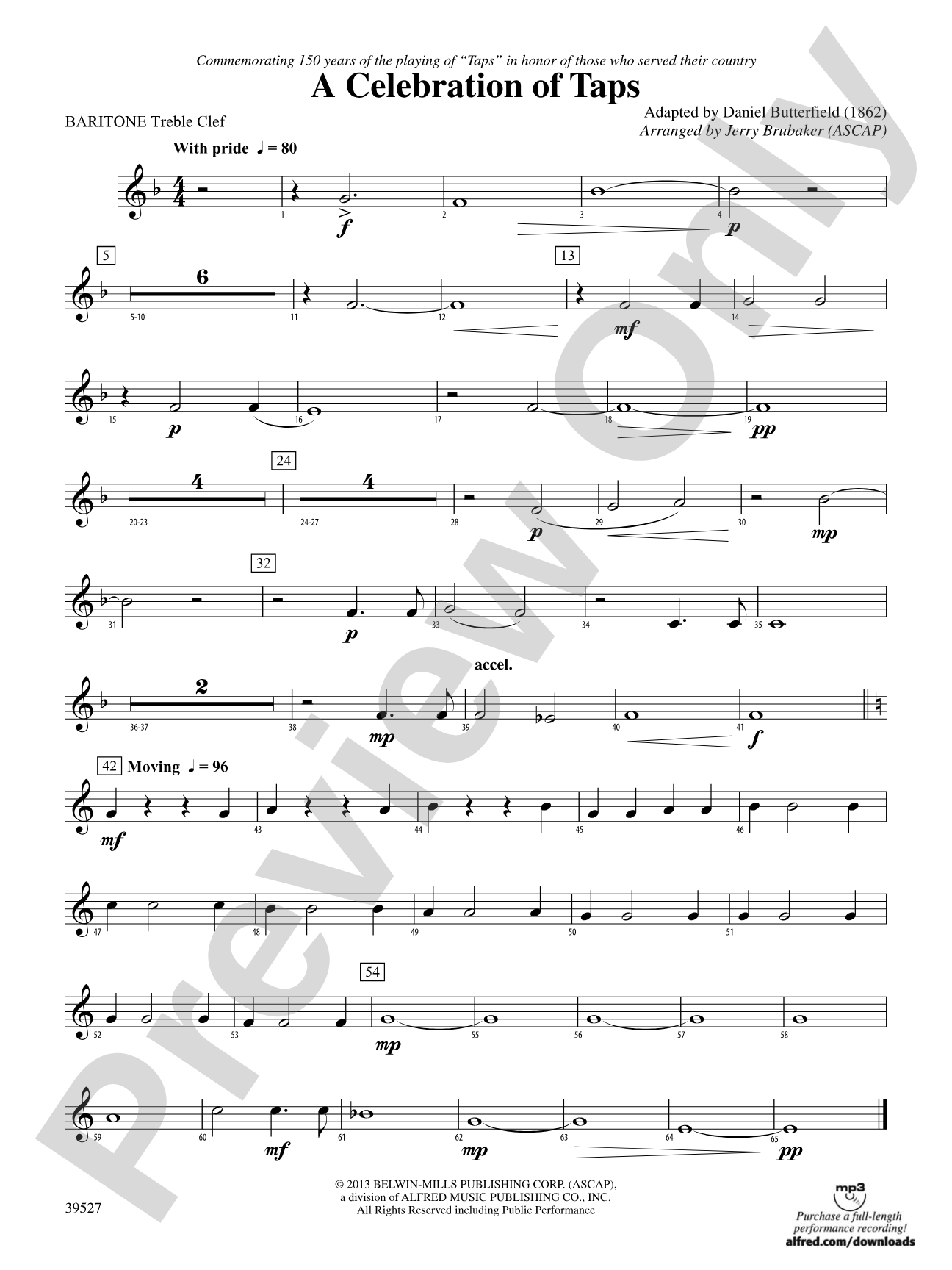 A Celebration of Taps: Baritone T.C.