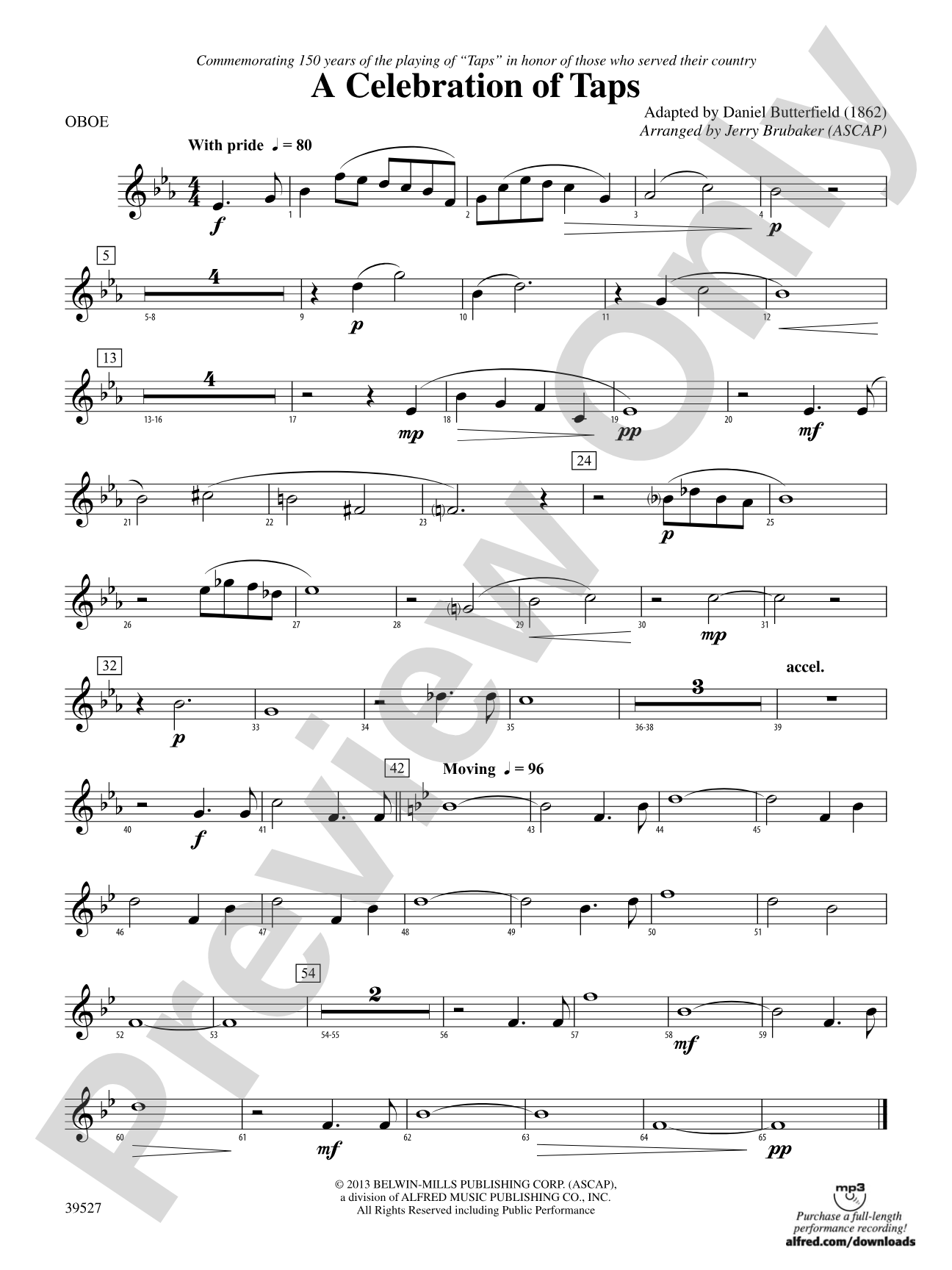 A Celebration of Taps: Oboe