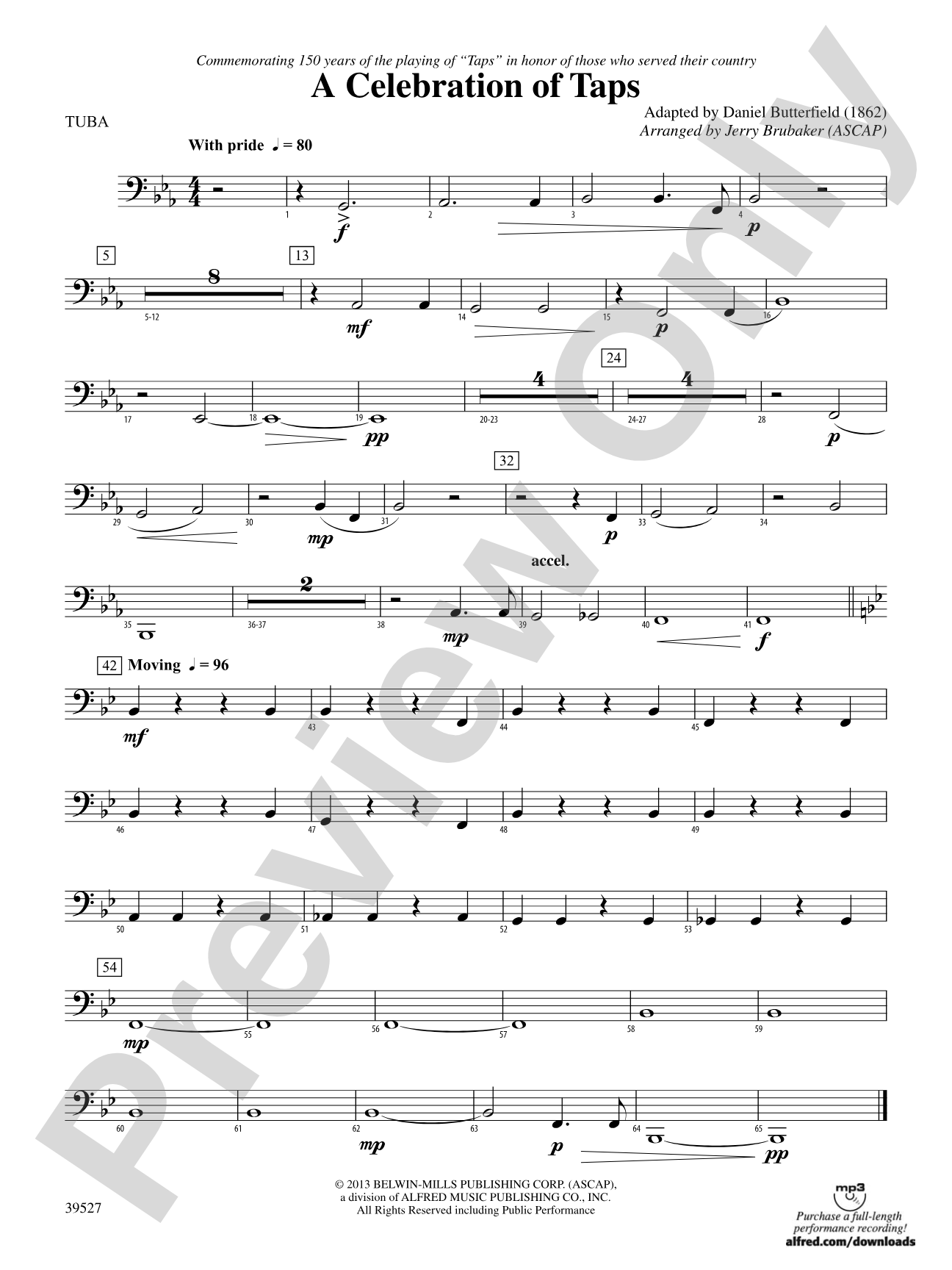 A Celebration of Taps: Tuba