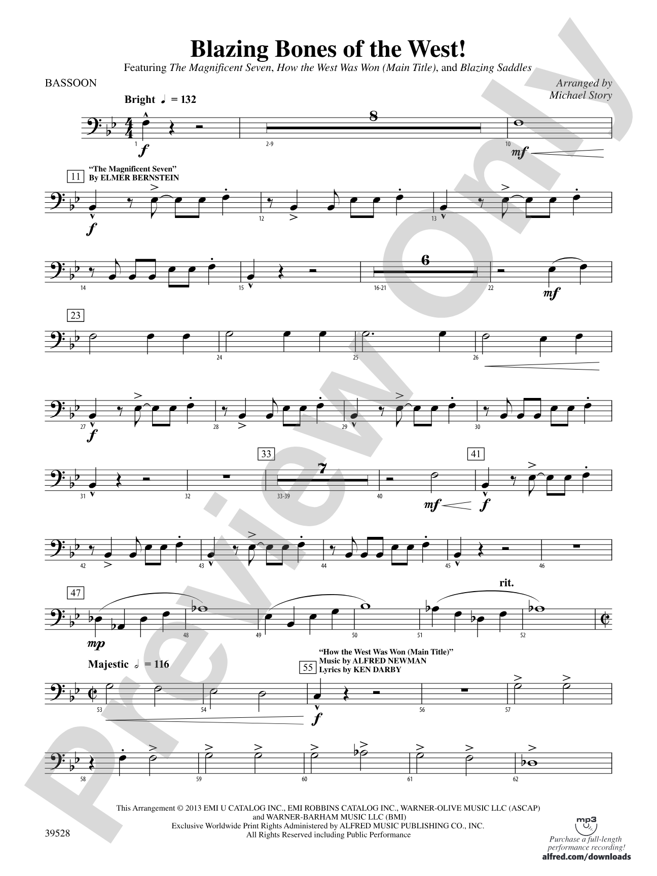 Blazing Bones of the West!: Bassoon