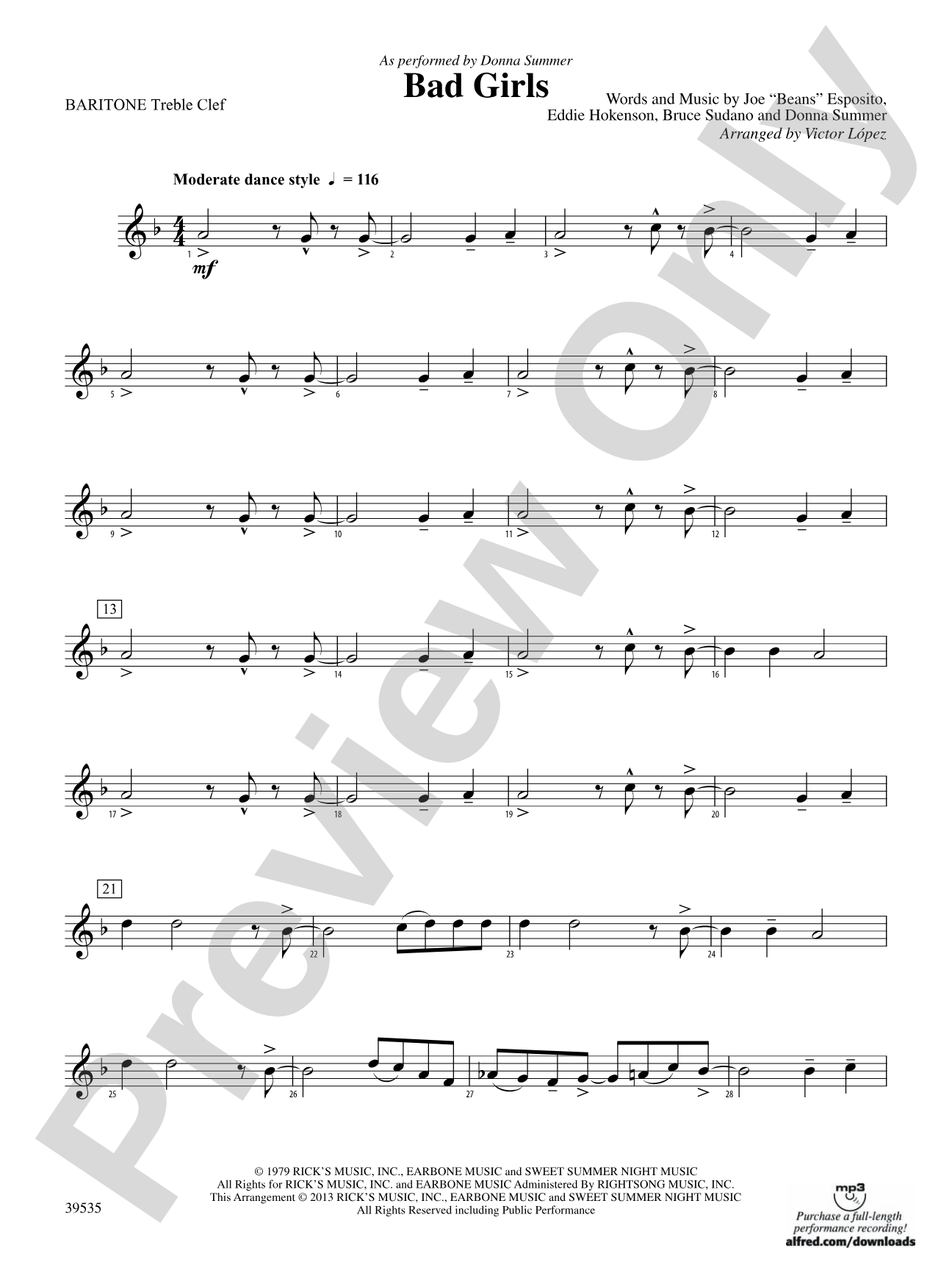 Bad Girls: Baritone T.C.