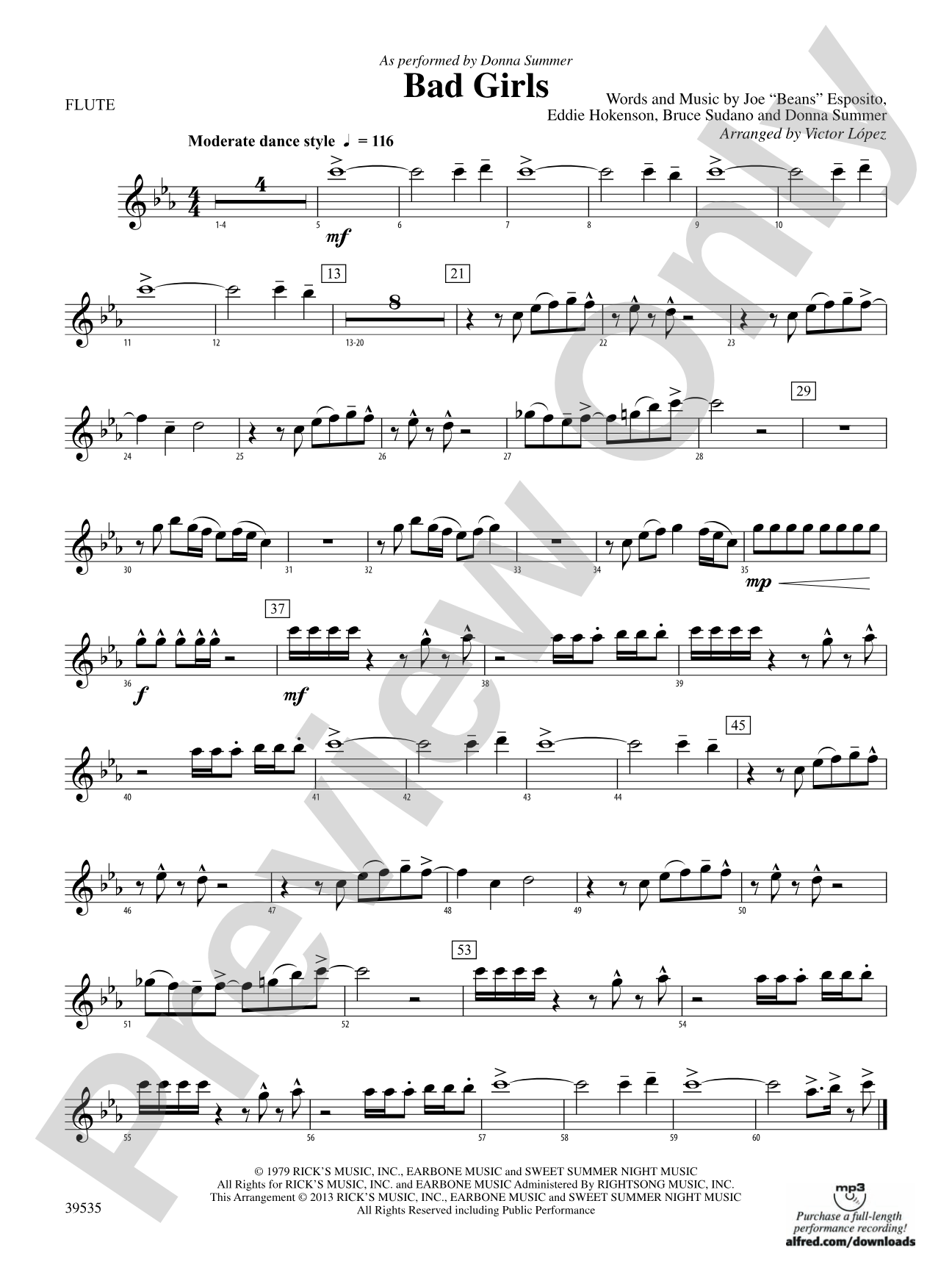 Bad Girls: Flute