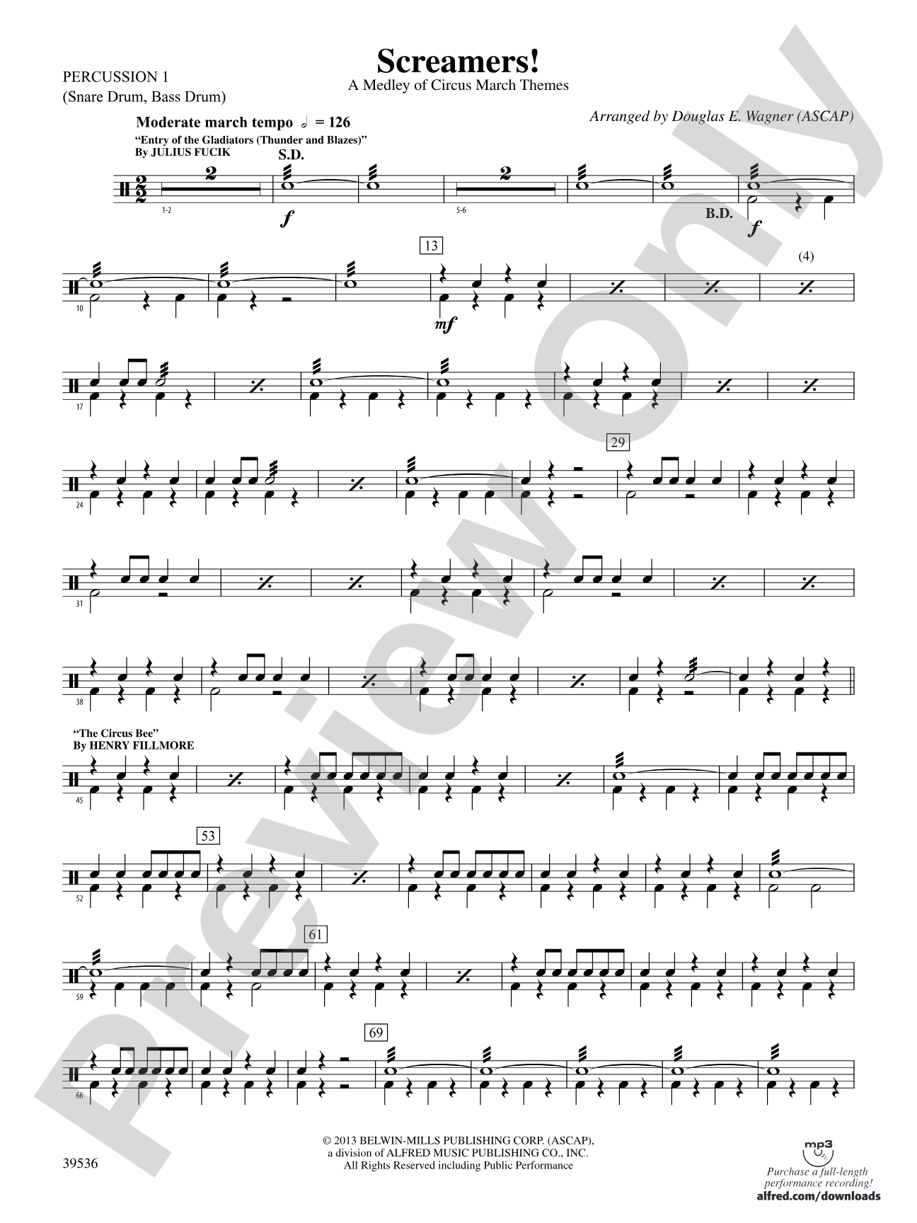 Screamers!: 1st Percussion