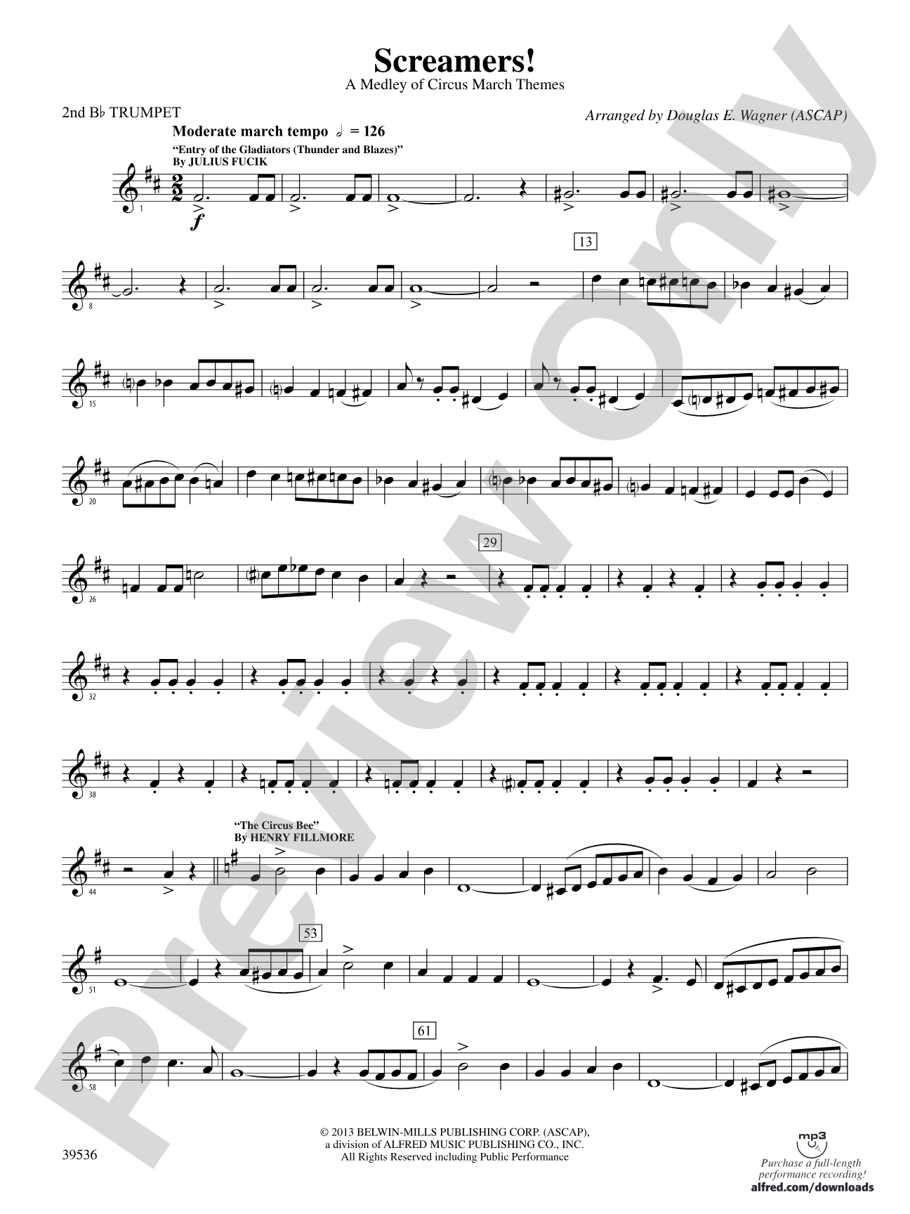 Screamers!: 2nd B-flat Trumpet