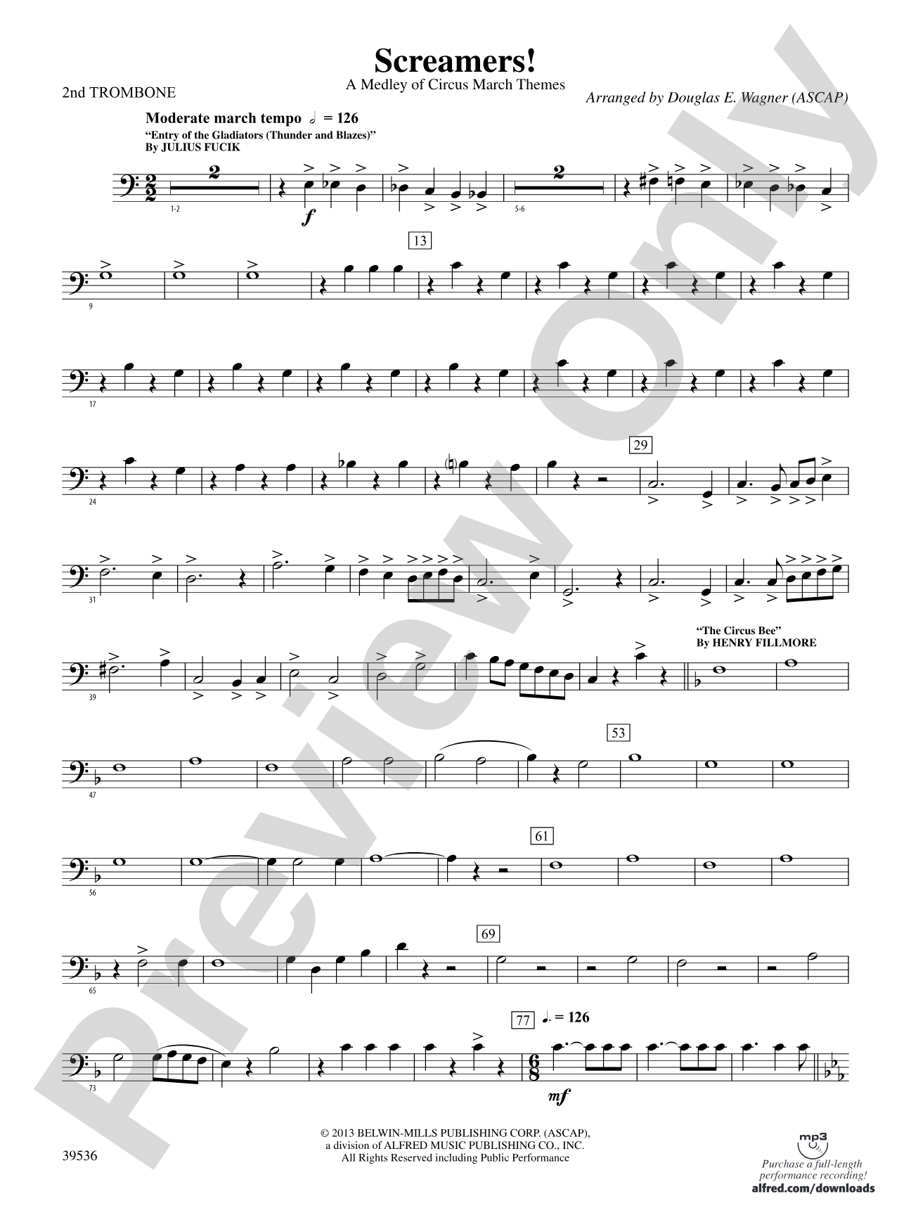 Screamers!: 2nd Trombone