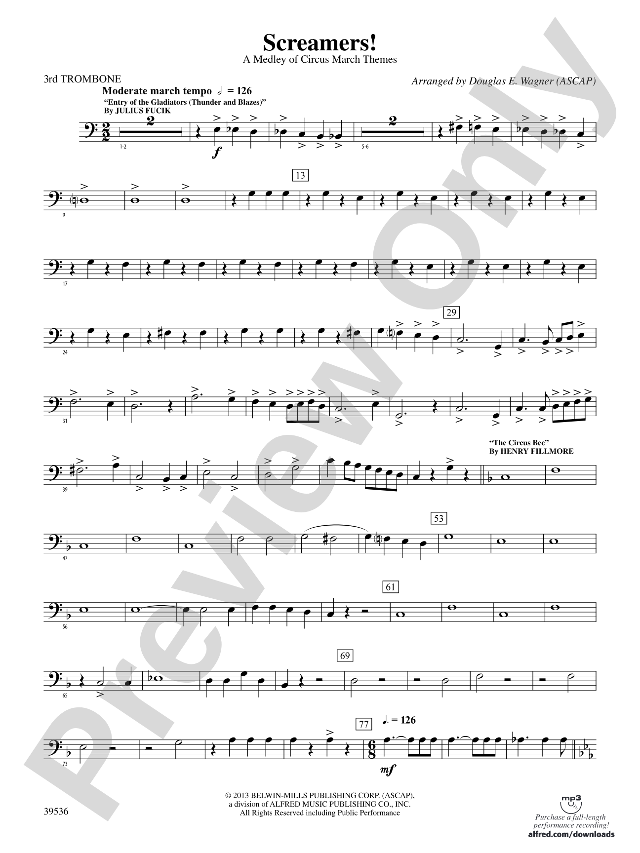 Screamers!: 3rd Trombone