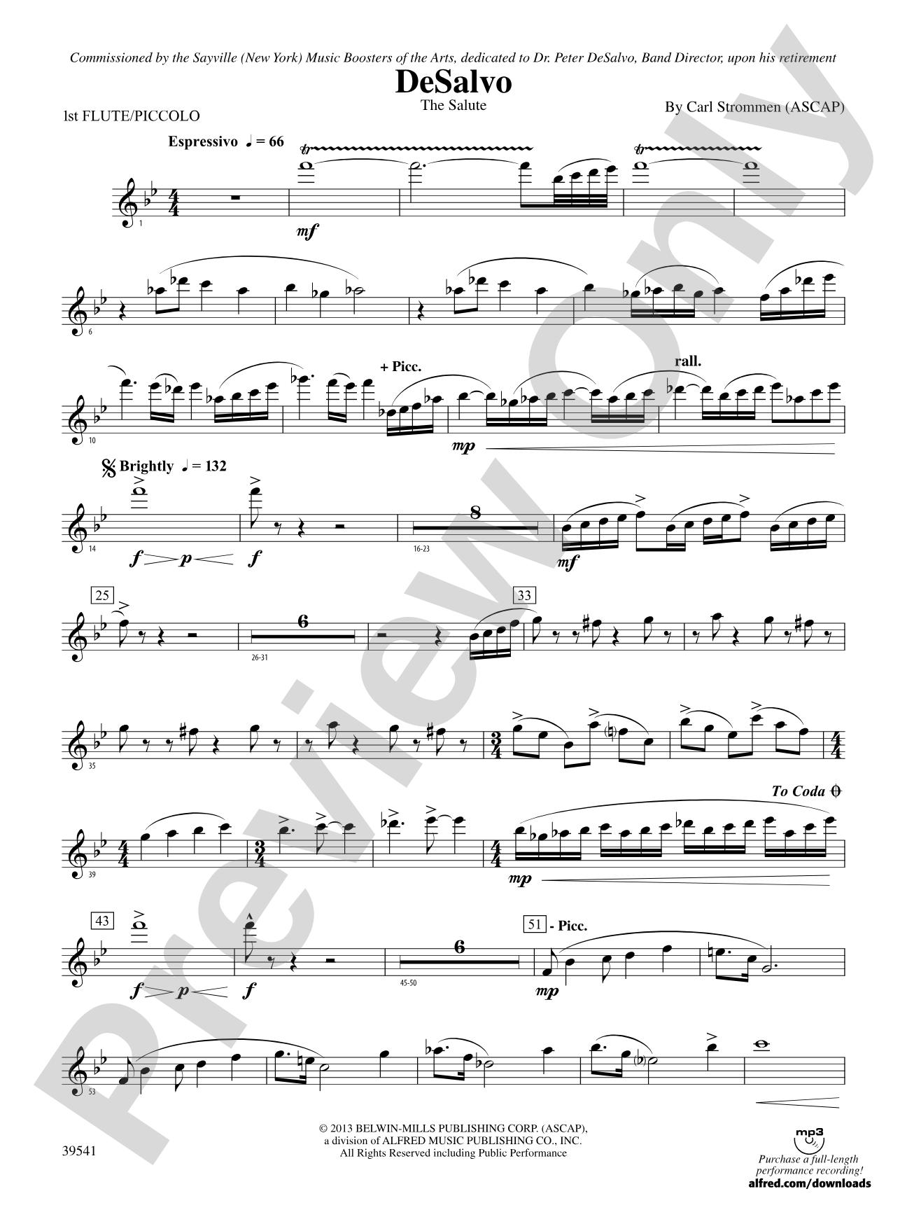 DeSalvo: Flute