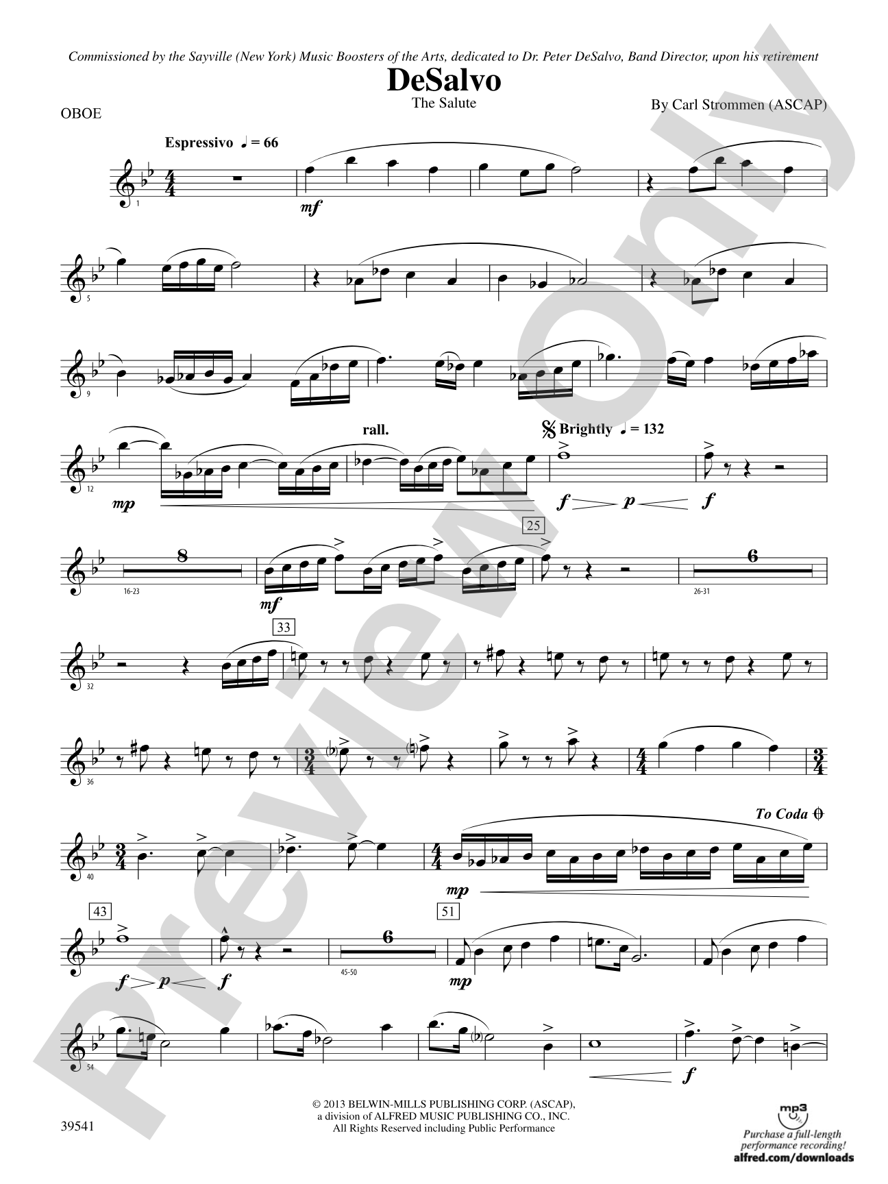 DeSalvo: Oboe