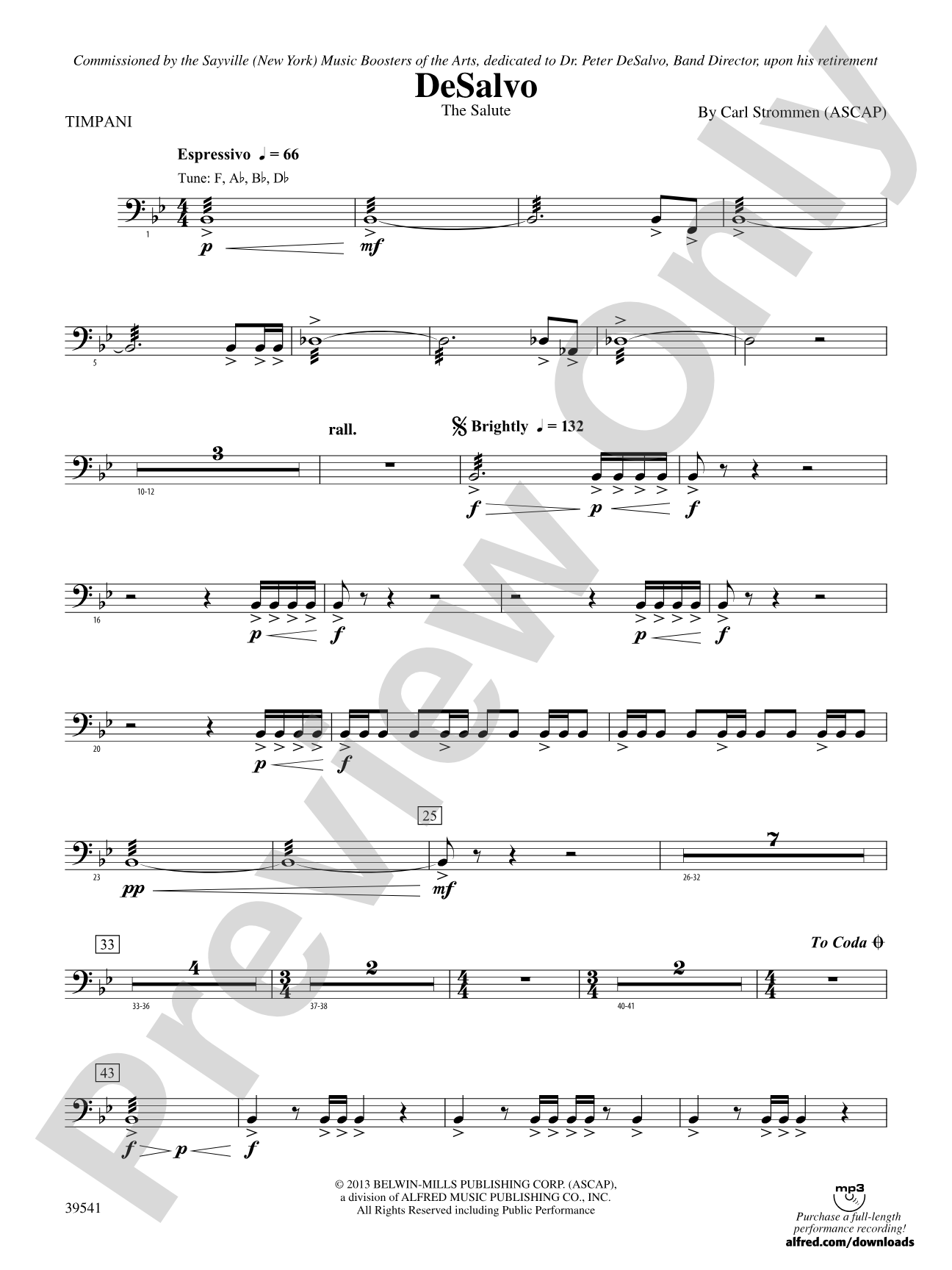 DeSalvo: Timpani