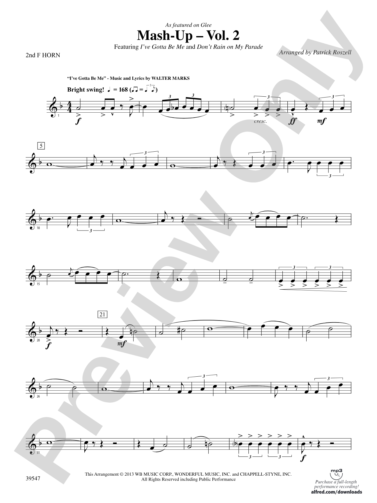 Mash-Up – Vol. 2: 2nd F Horn