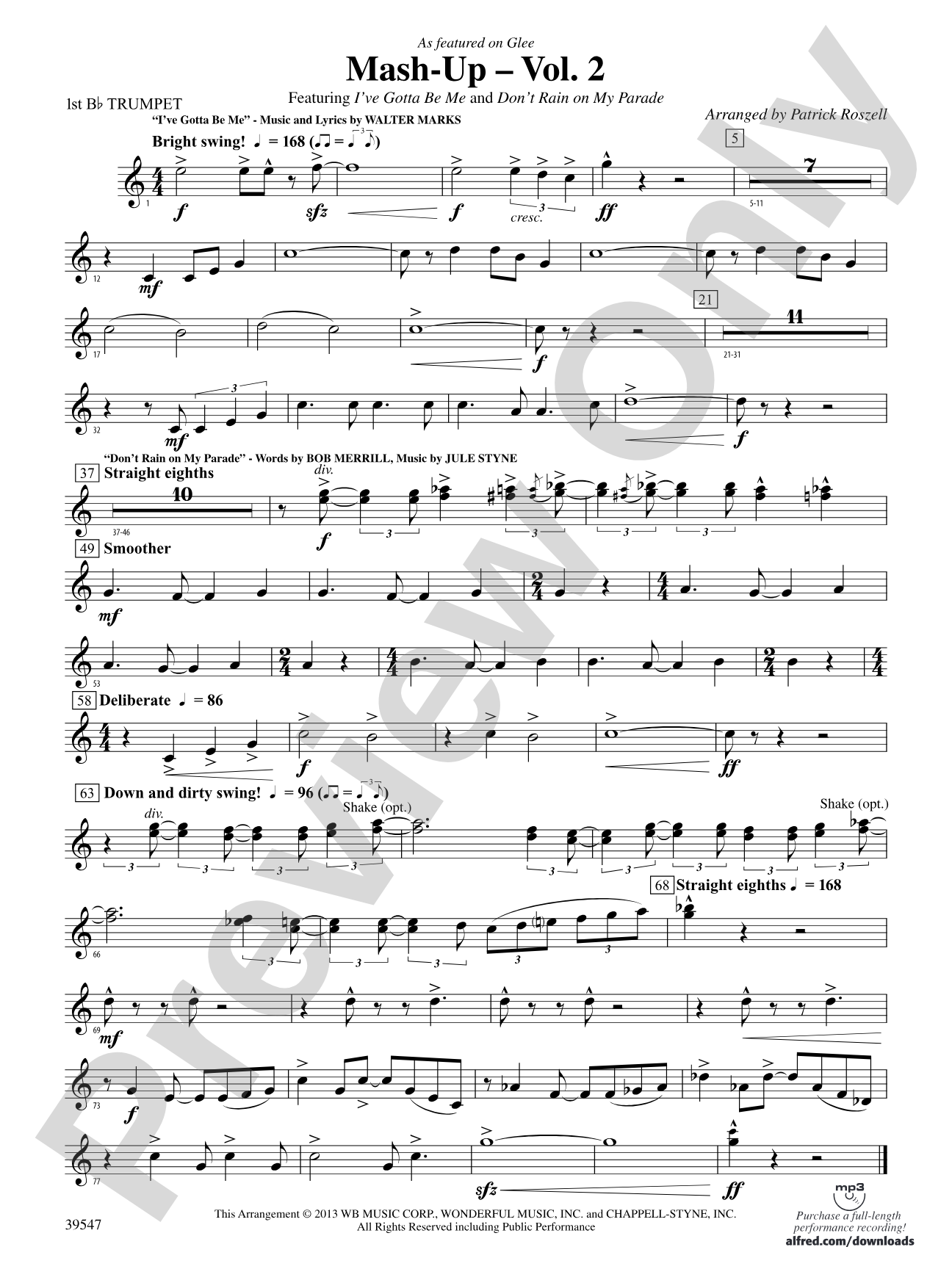 Mash-Up – Vol. 2: 1st B-flat Trumpet
