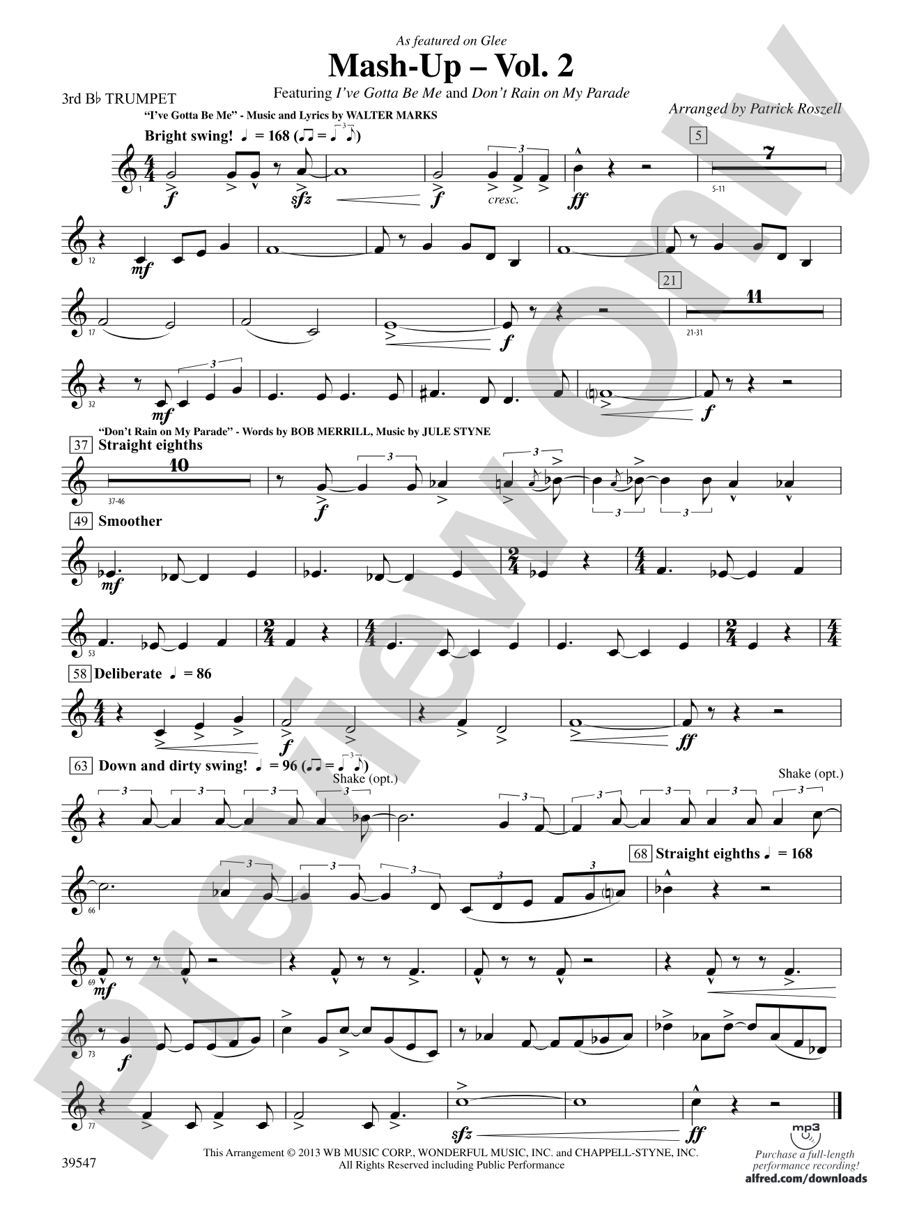 Mash-Up – Vol. 2: 3rd B-flat Trumpet