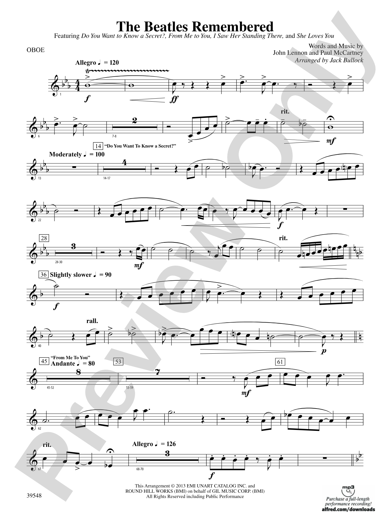 The Beatles Remembered: Oboe