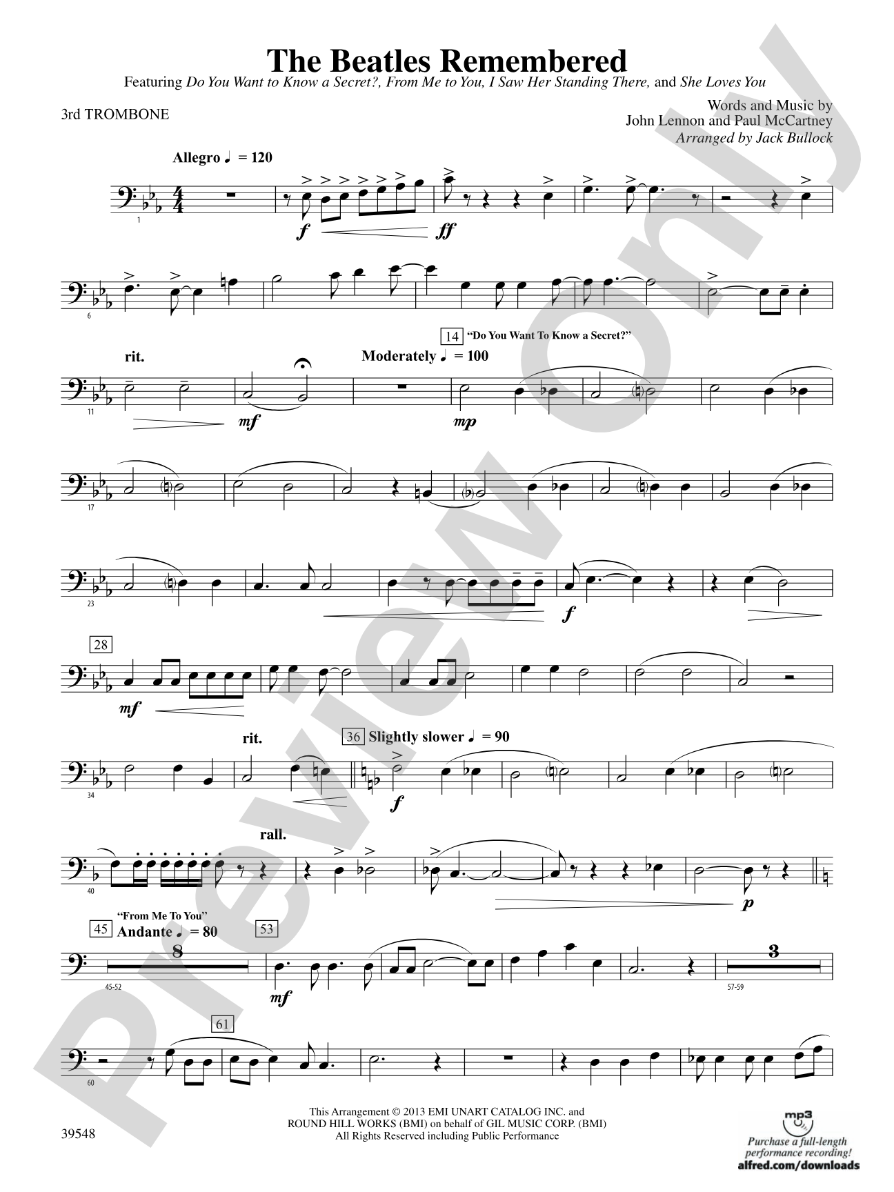 The Beatles Remembered: 3rd Trombone